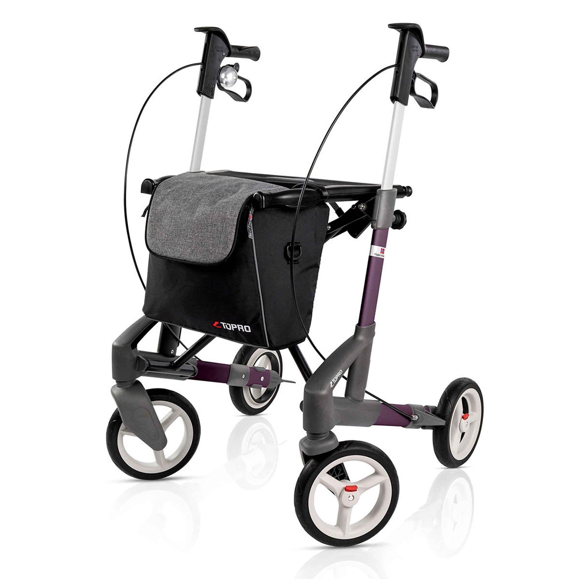 Déambulateur Troja 5G S, pliable, réglable en hauteur