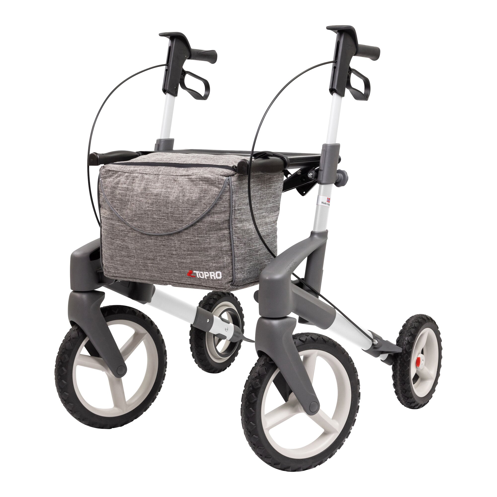 Déambulateur Olympos ATR MS, pliable, avec sac