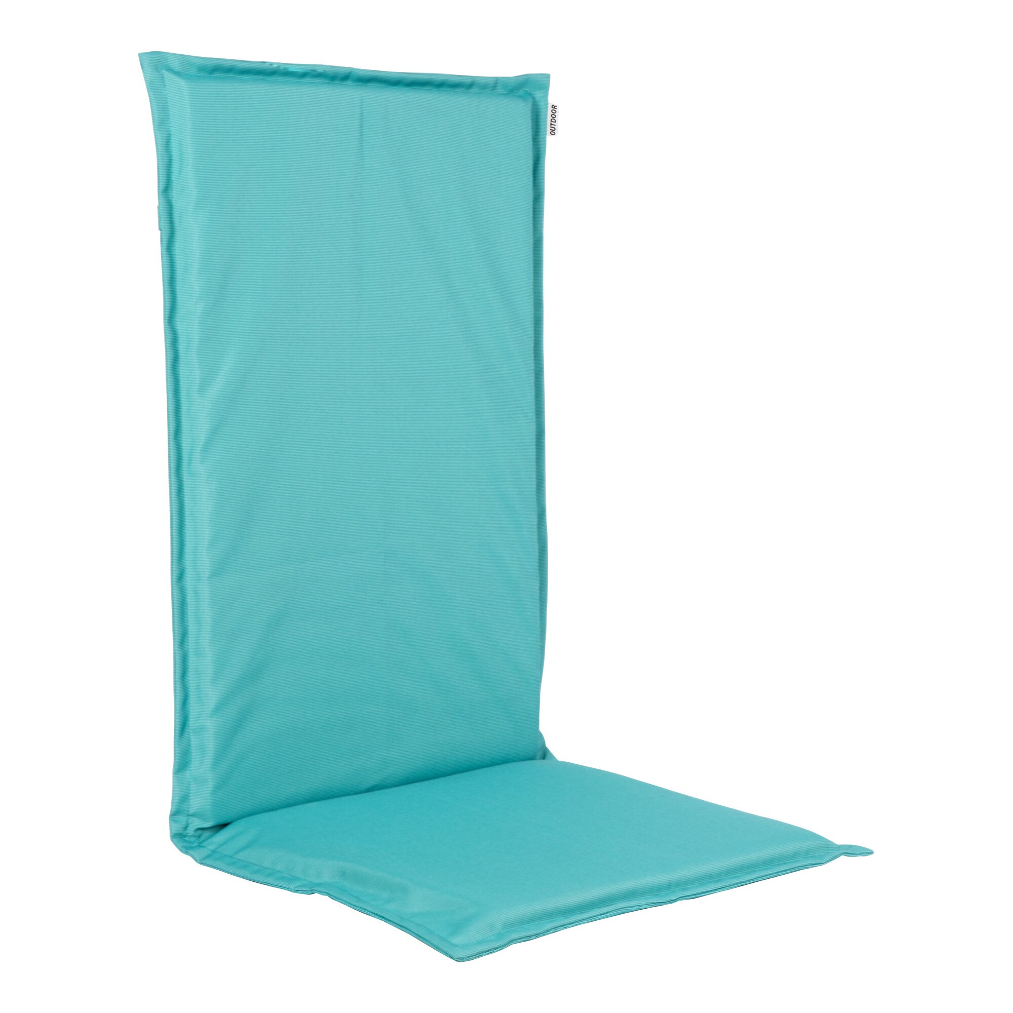 Coussin de chaise d’extérieur à dossier haut