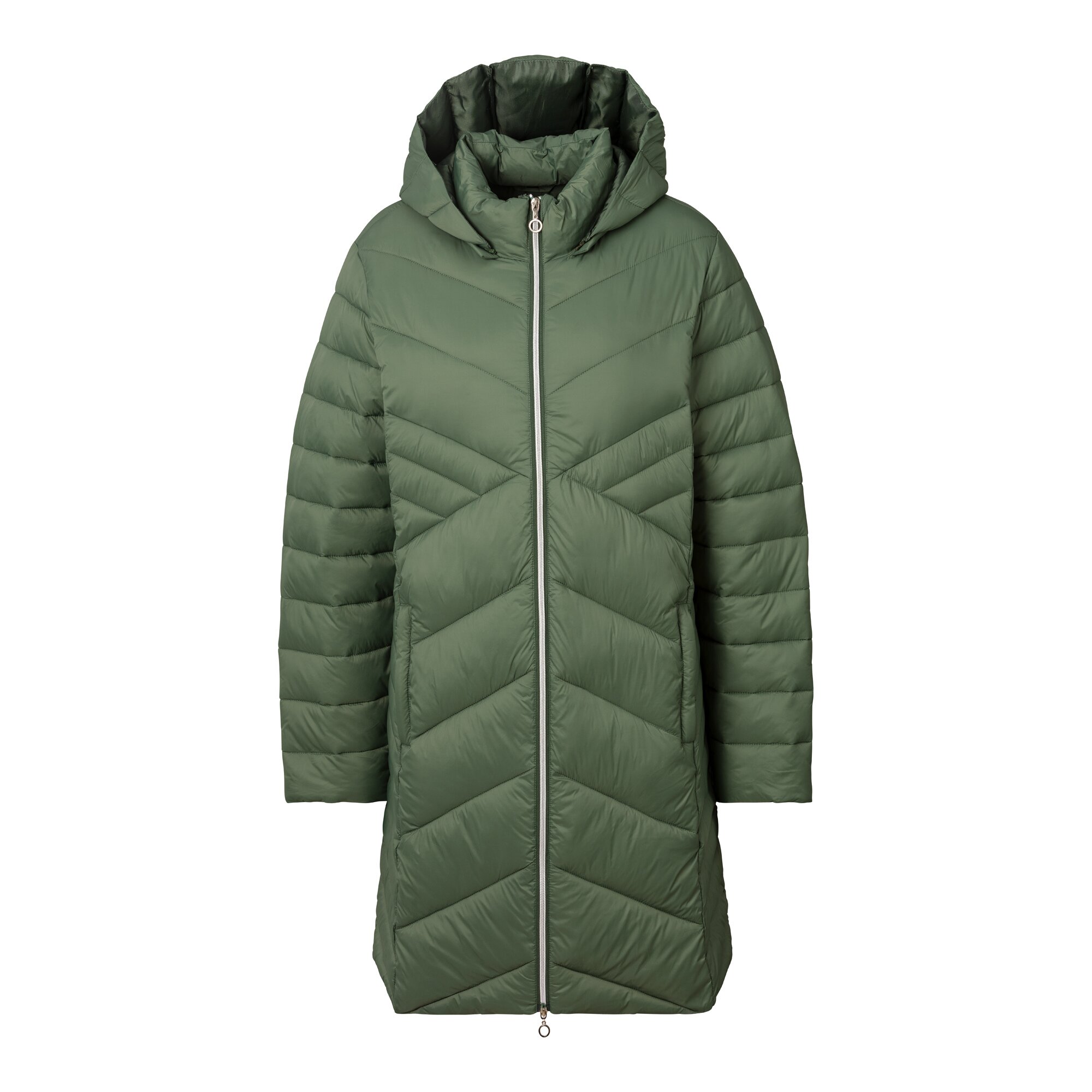 Figur-Steppmantel mit Trägern "Lea"