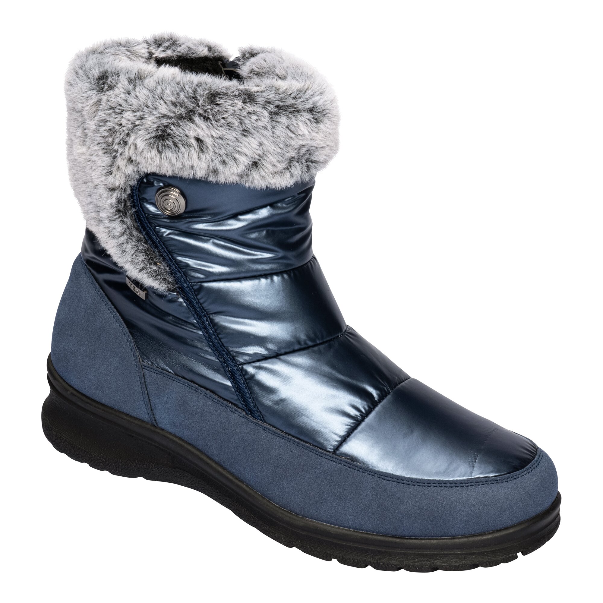wonderwalk Winterstiefel mit Spikes Karla, Größe: 36, blau