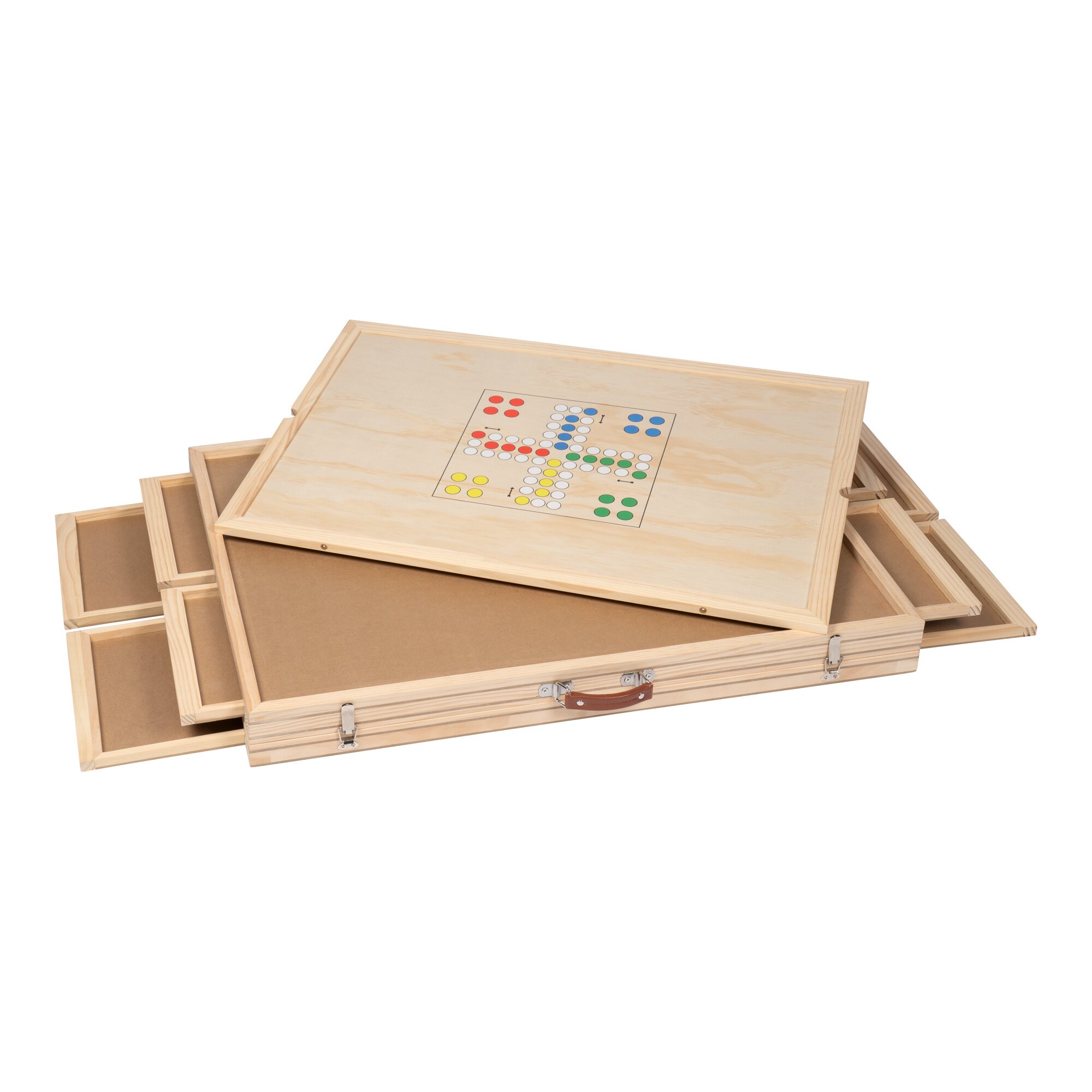 Puzzletisch mit 8 Schubladen, klappbar, inkl. Abdeckung, 1500 und 3000 Teile