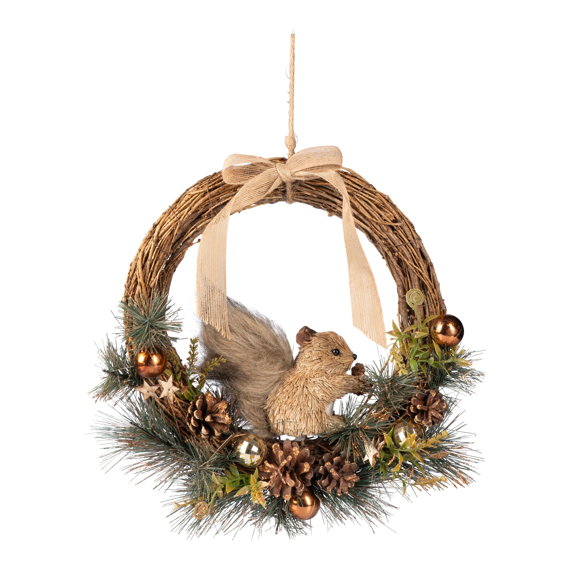 Couronne de porte «Écureuil»