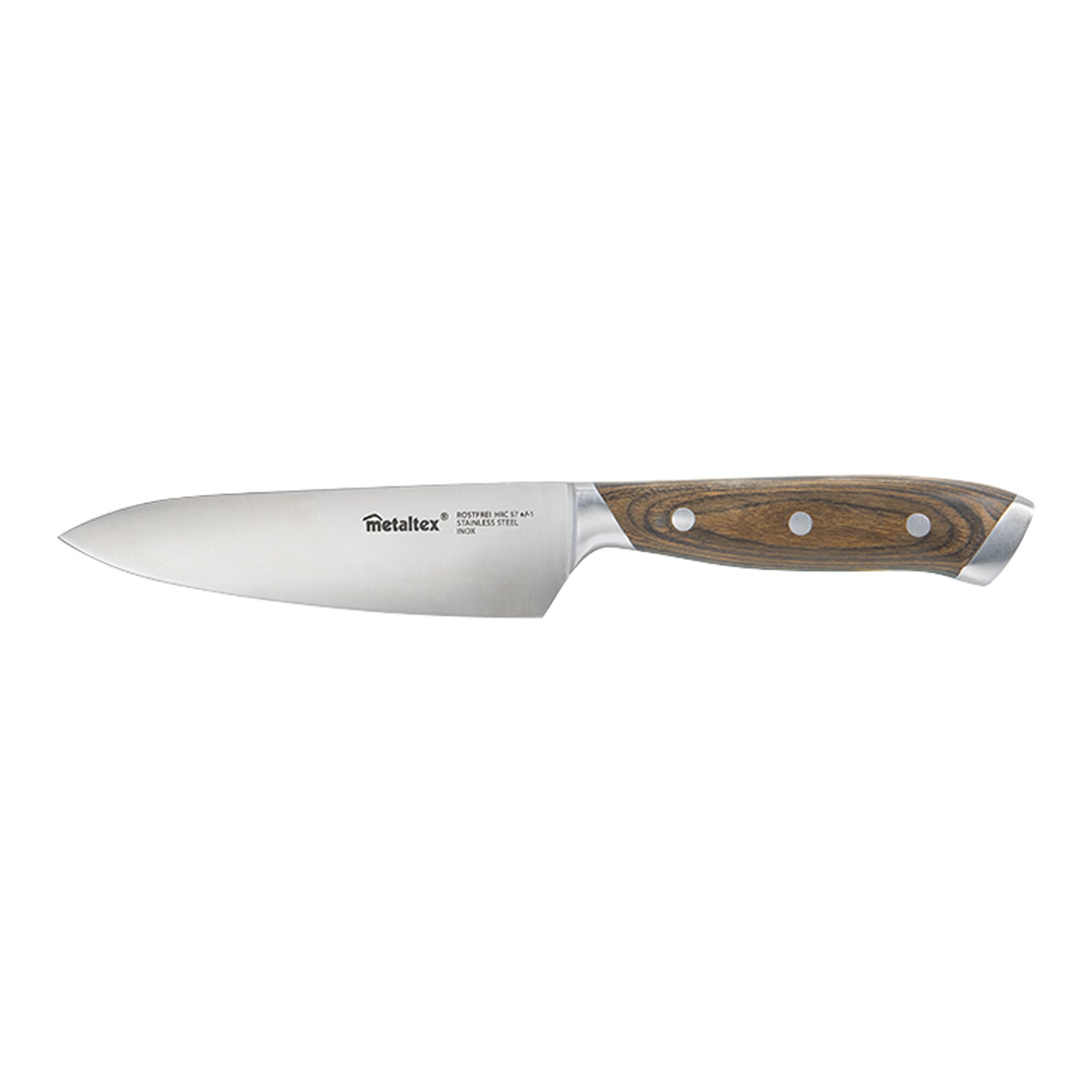 Heritage Messer braun silber