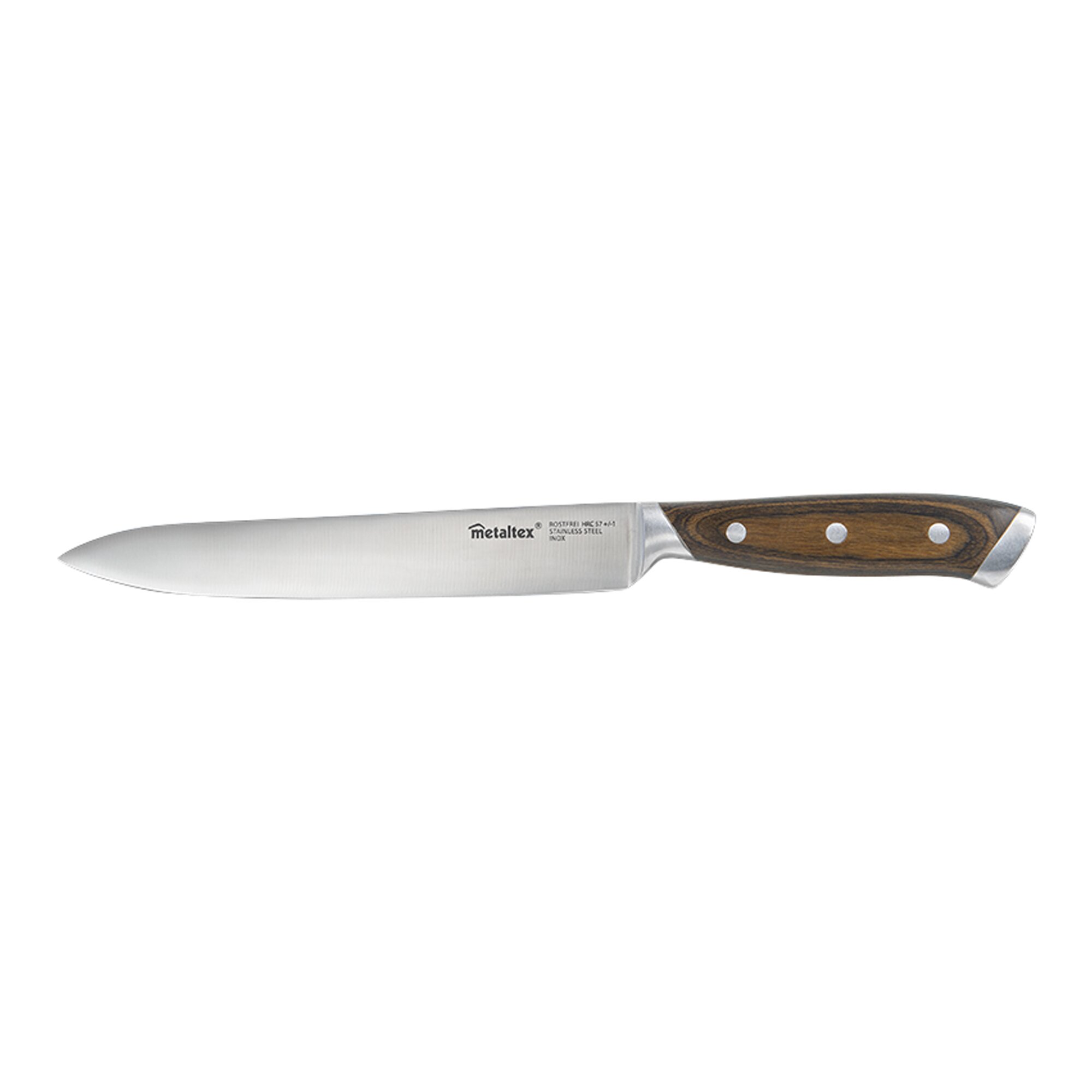 Heritage Messer braun silber