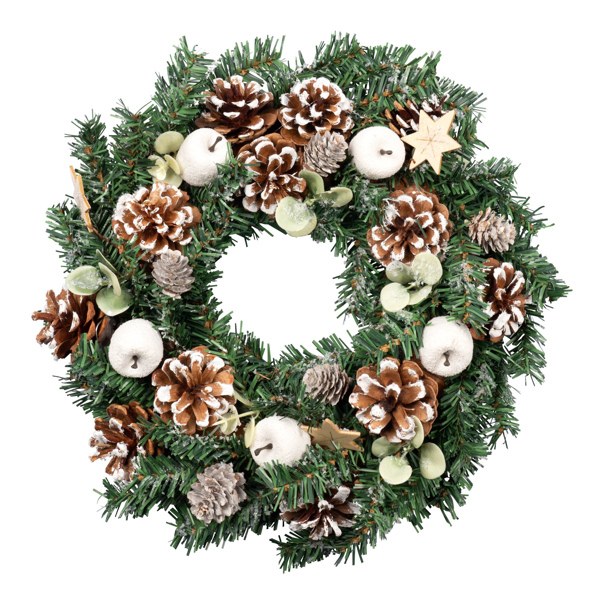Couronne déco «Blanc»