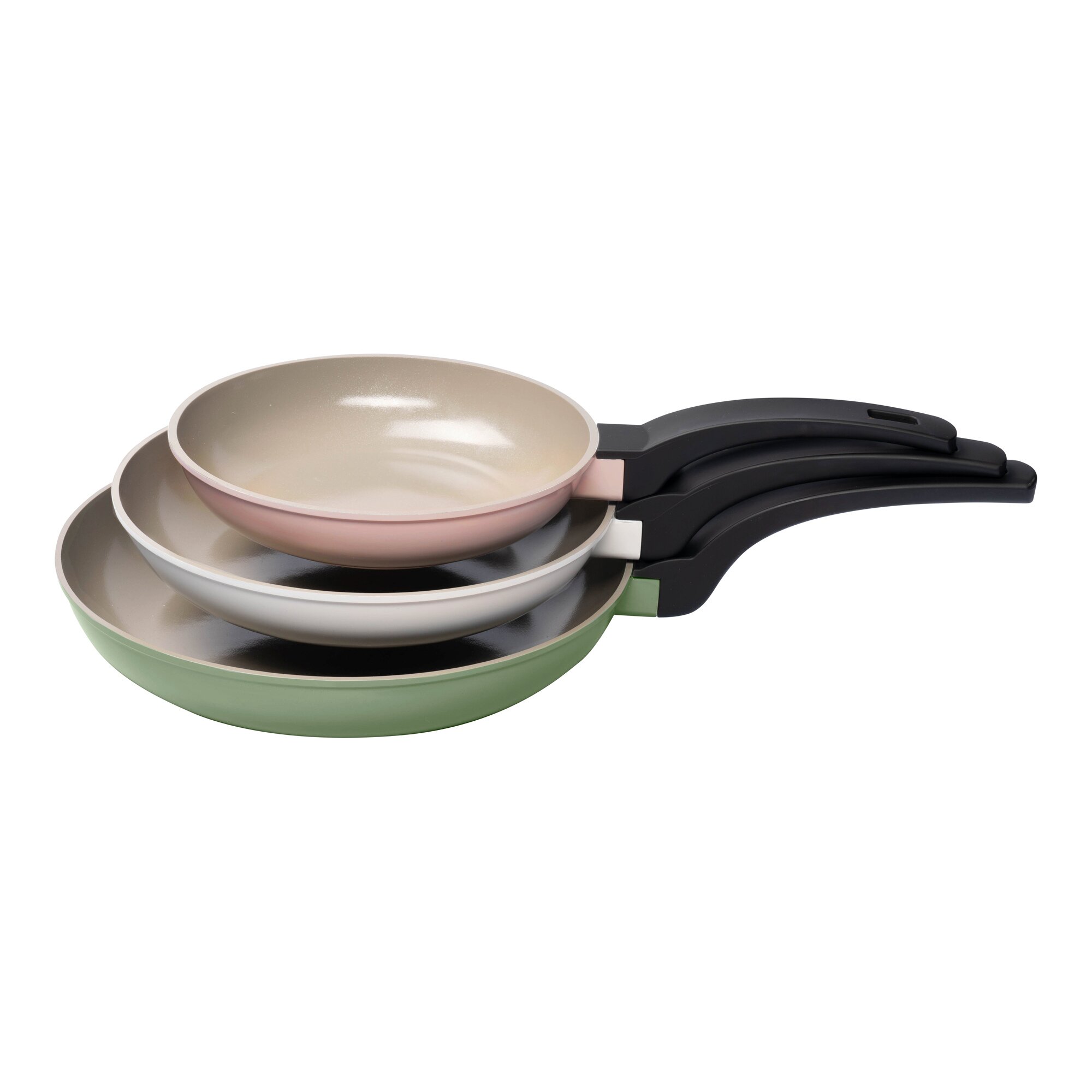 Image of Pfannen-Set "Clever Klick", 3-teilig