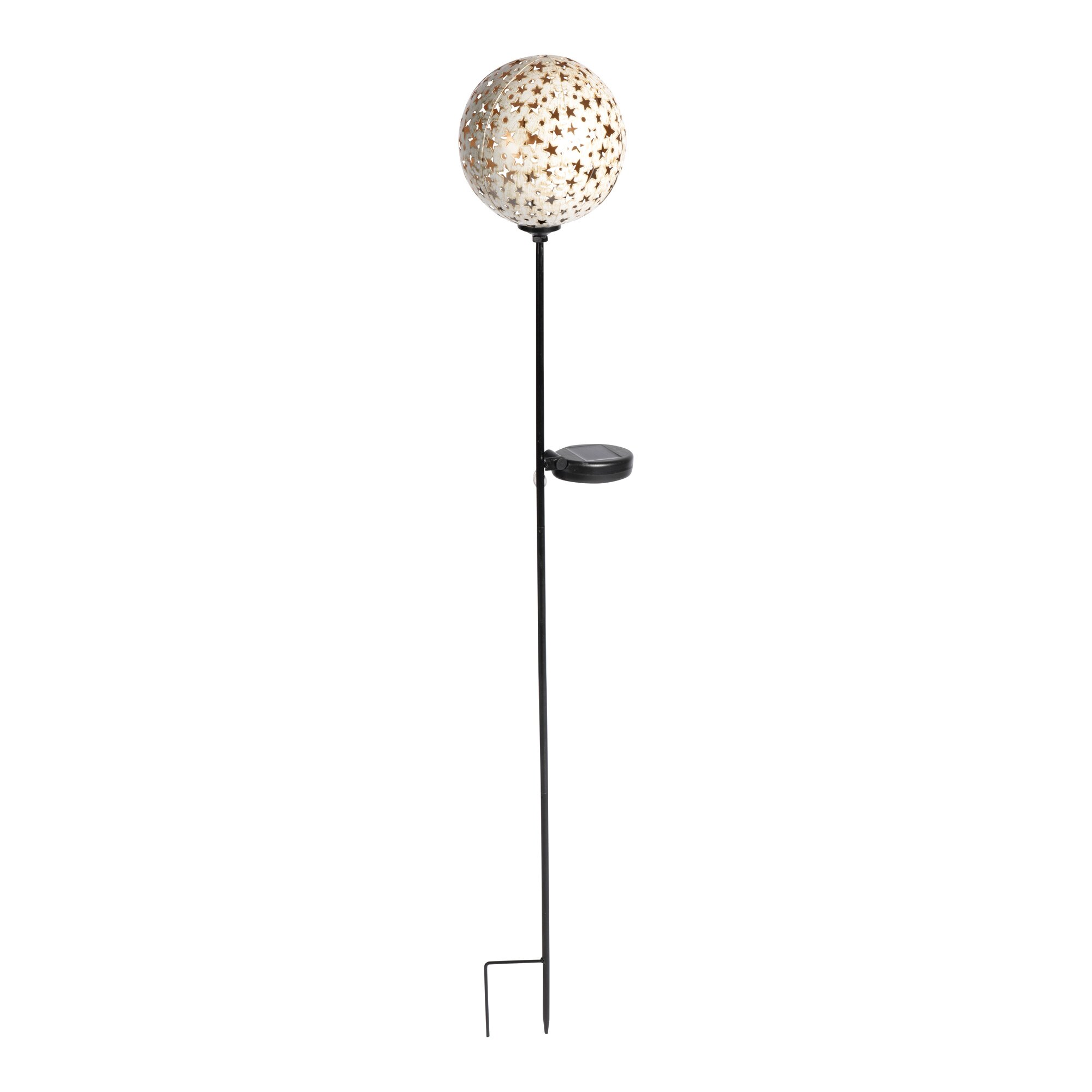 Lampadaire solaire à LED «Étoiles», 2 pièces + Gratuite Pile