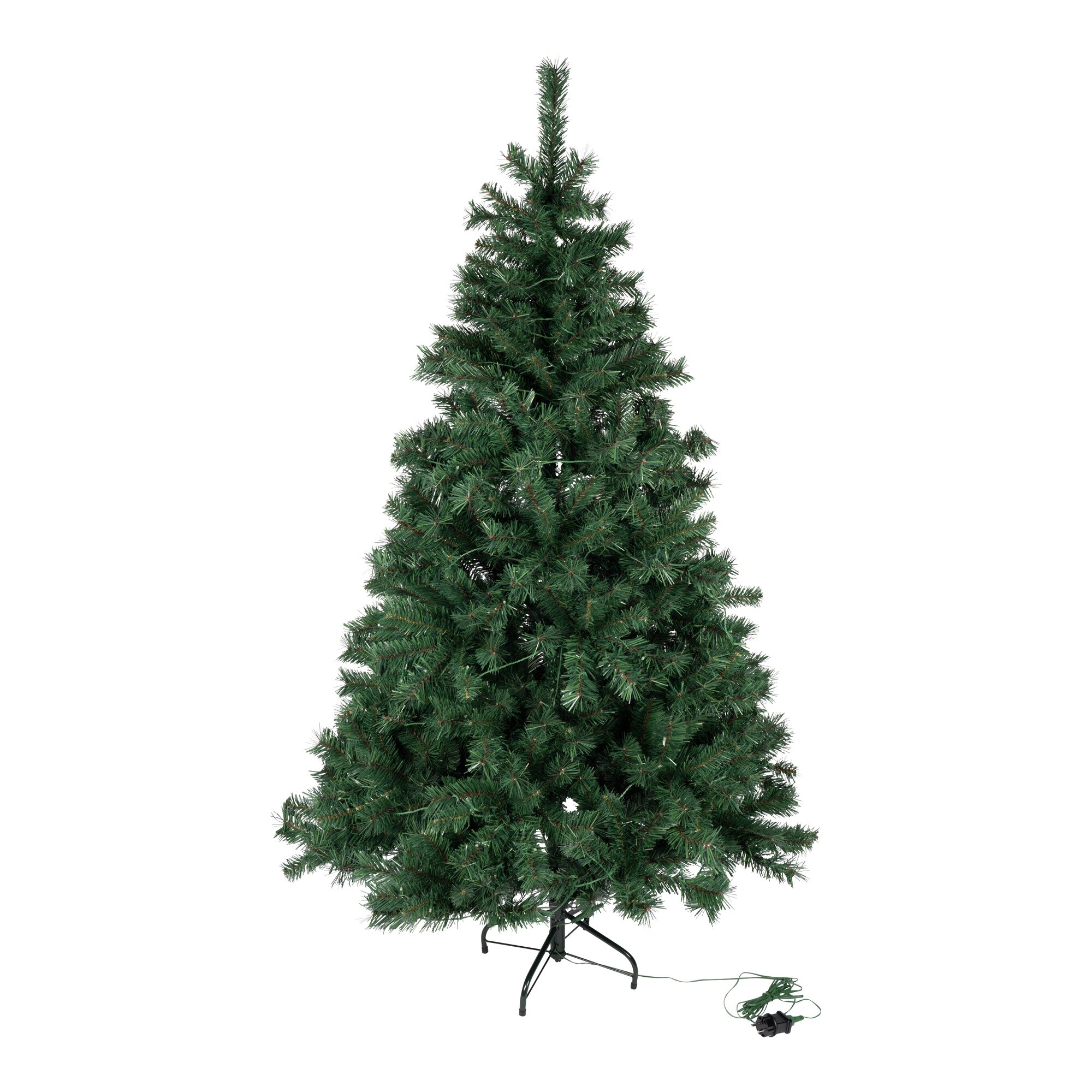 Sapin de Noël plastique avec LE