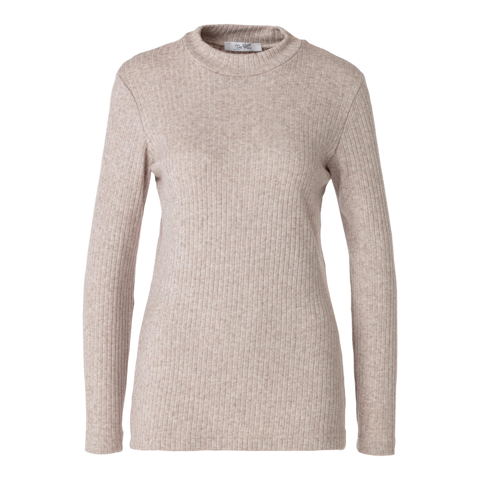 Image of Damen-Pullover, gerippt, Größe: S, beige