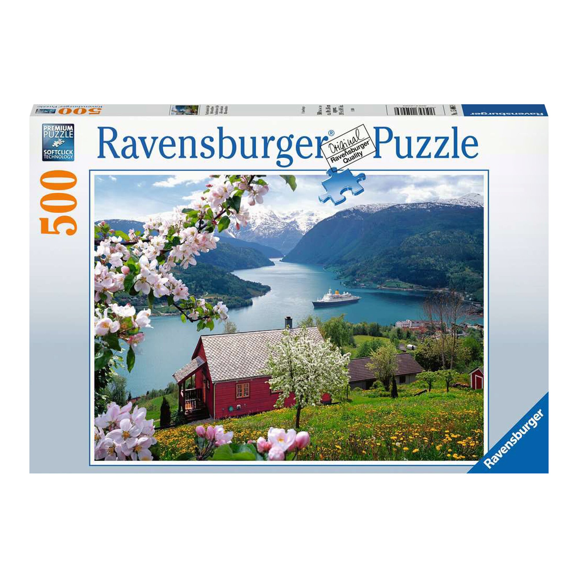 Puzzle «Paradis scandinave», 500 pièces