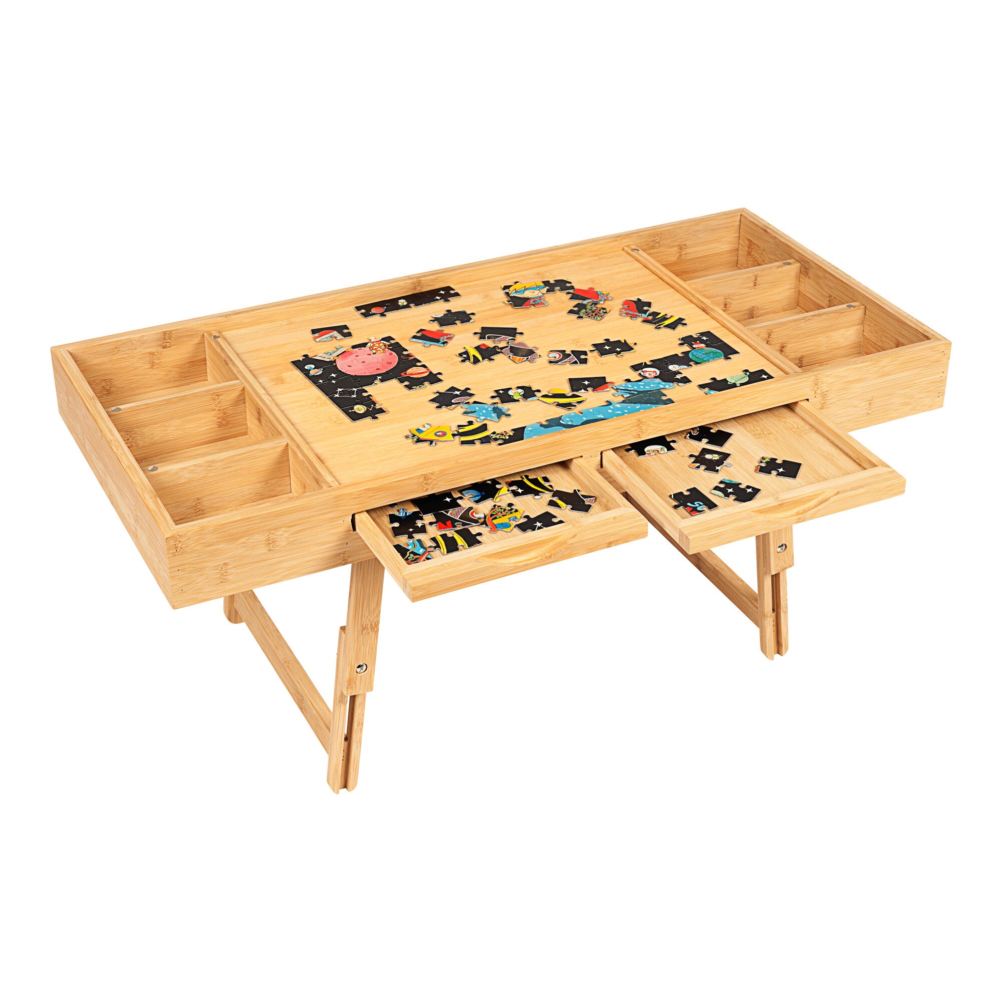 Spiel- und Puzzletisch „3 in 1“