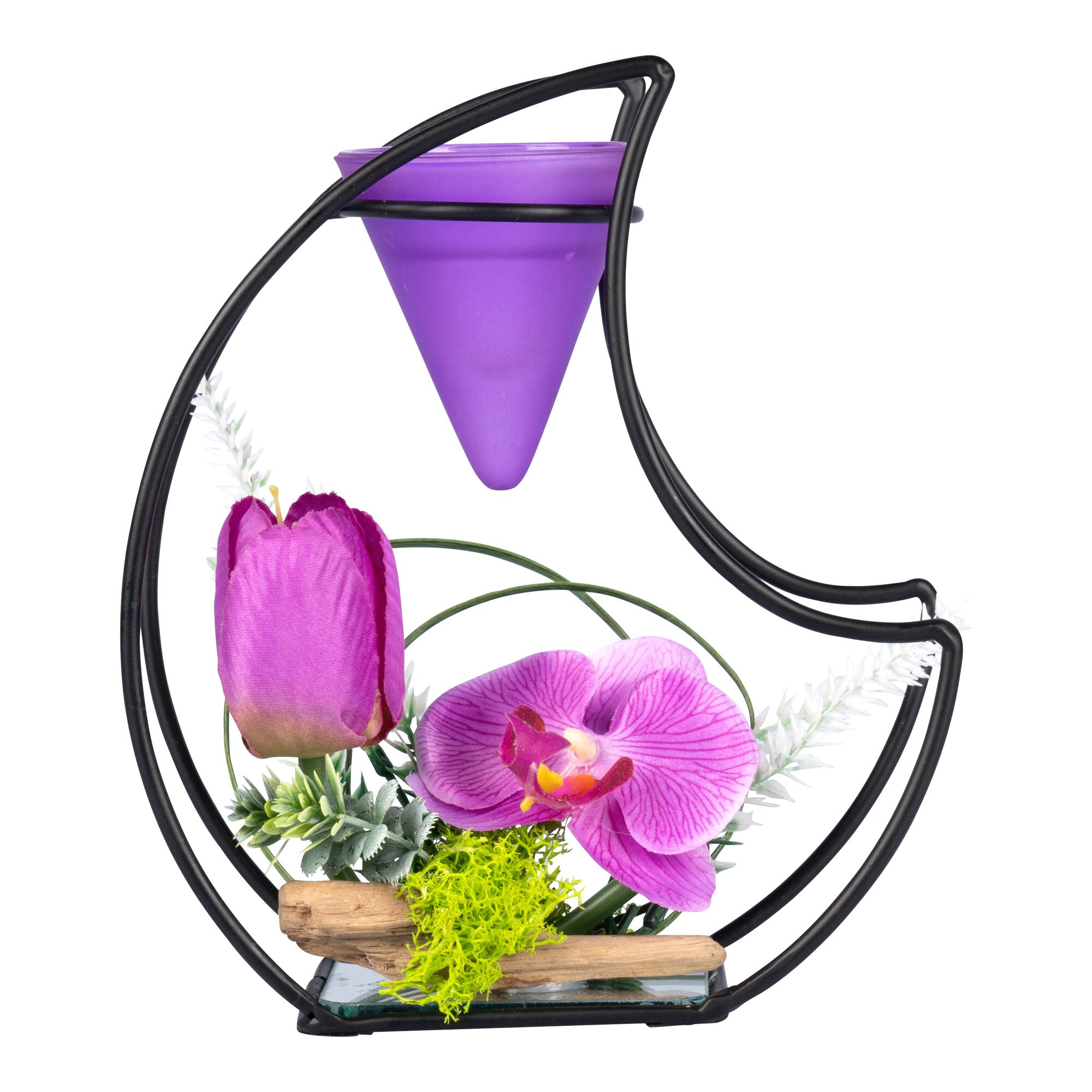 Teelichthalter „Violet Spring“