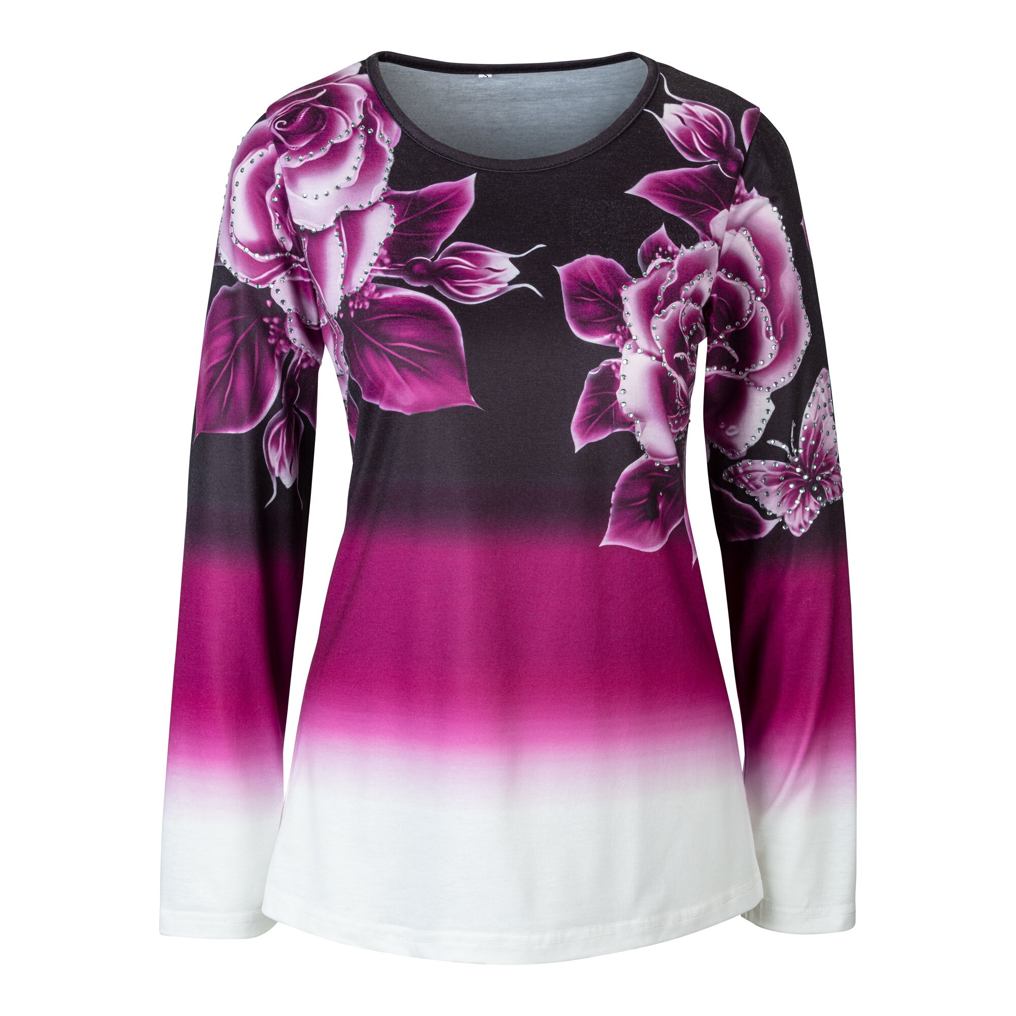 Fashion-Shirt „Rosenwelt“, Größe: L