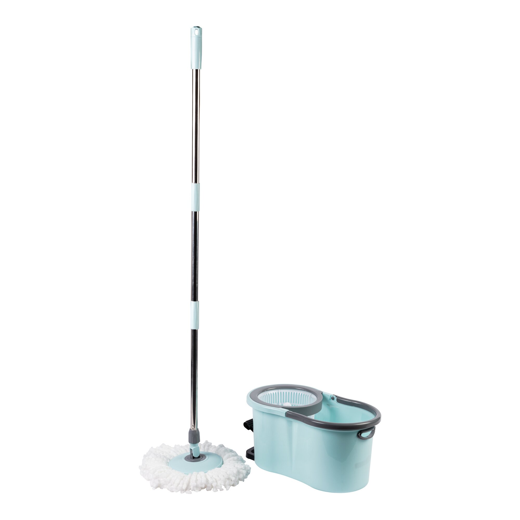 Genialo Spin Mop blau silber