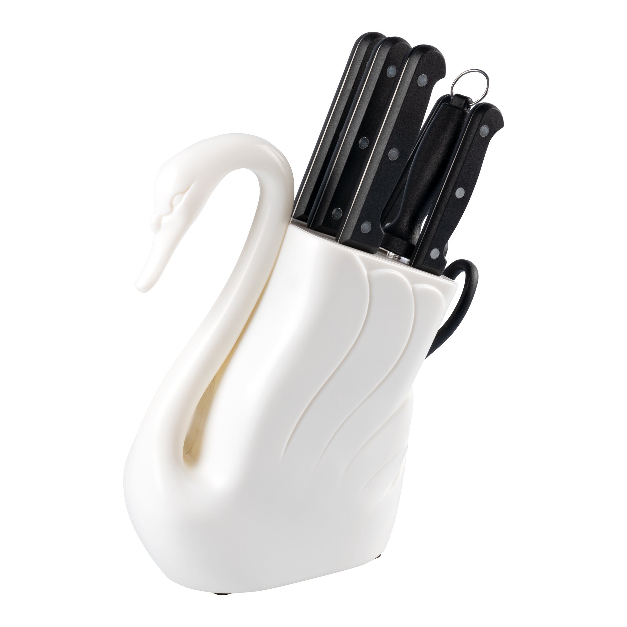 Messerblock „Schwan“