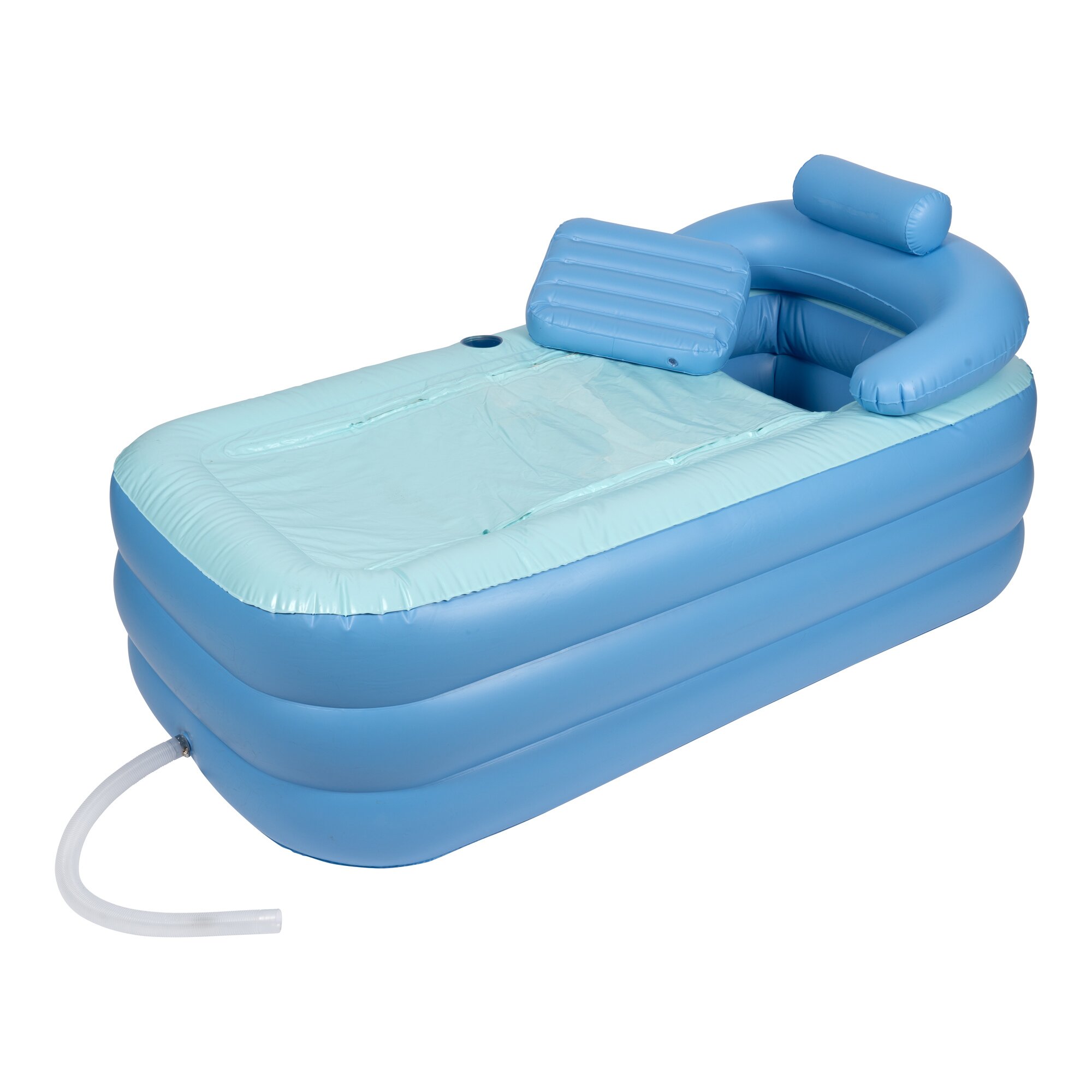 Genialo Aufblasbare Badewanne „Wellness“ Blau