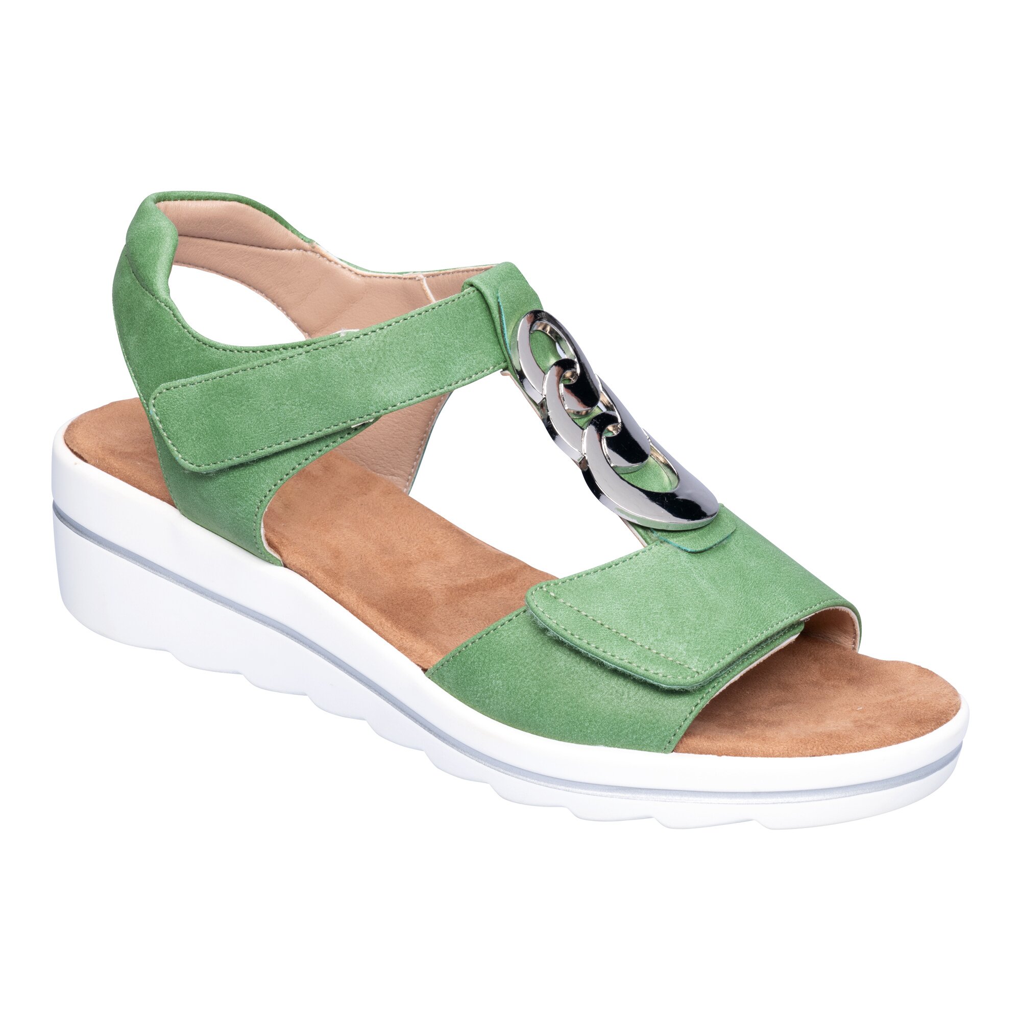 Klett-Sandale "Elegant" 40 gruen