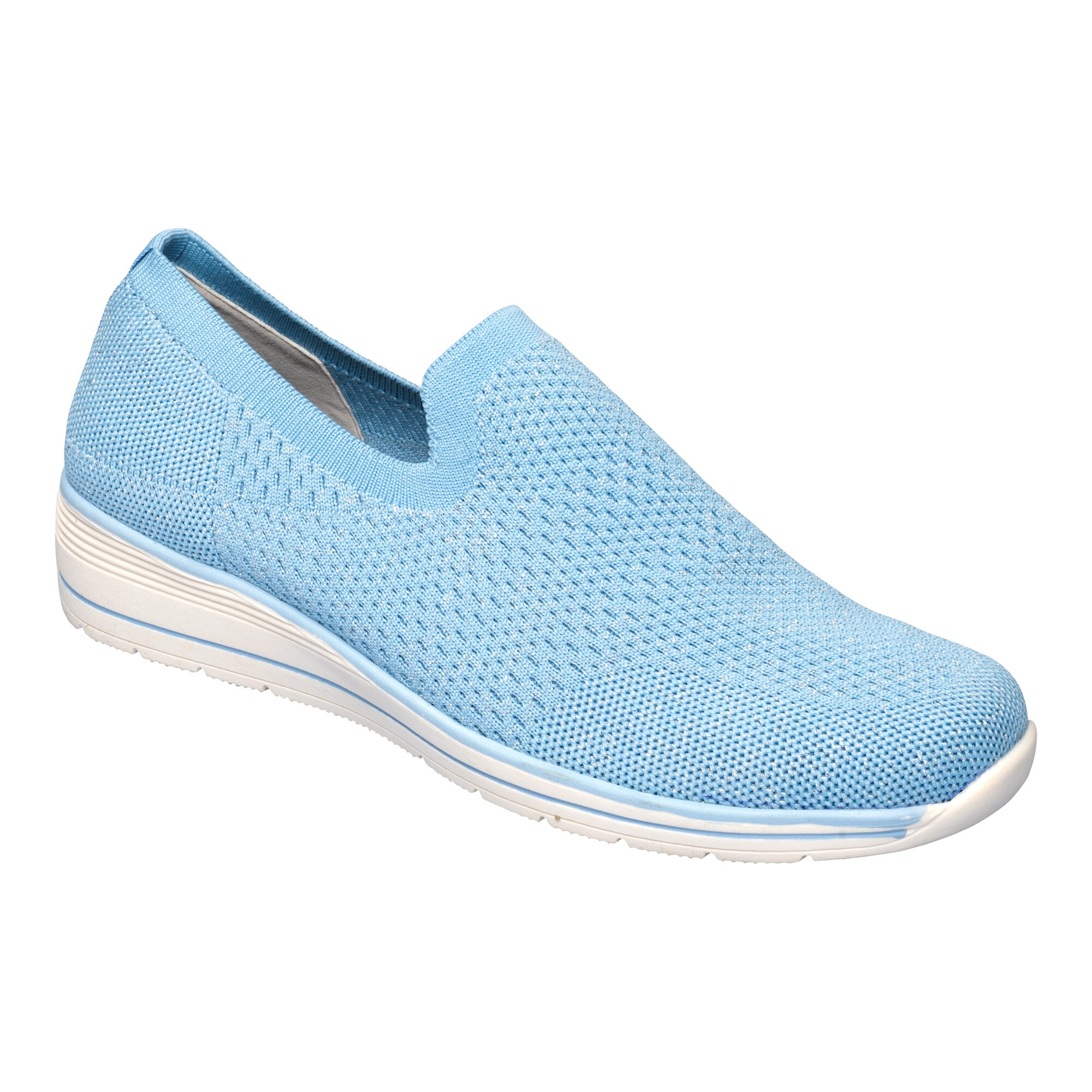 wonderwalk Slipper mit Keilabsatz „Federleicht“