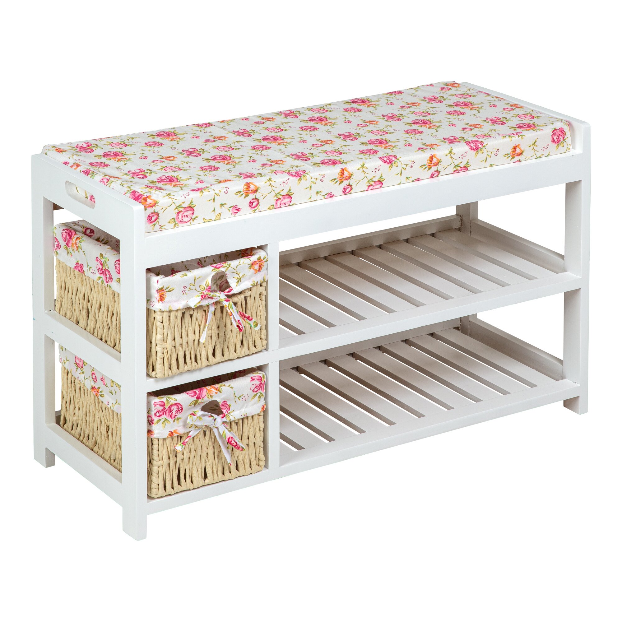 Schuhbank „Rosenpracht“