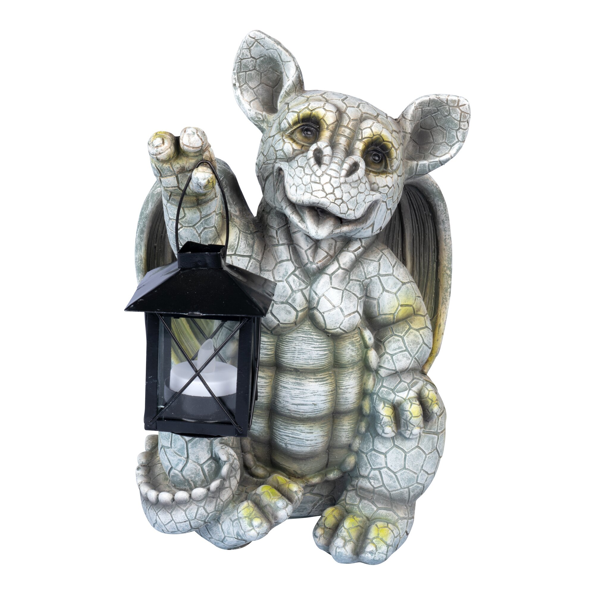 Dekofigur "Drachenwächter Frido“