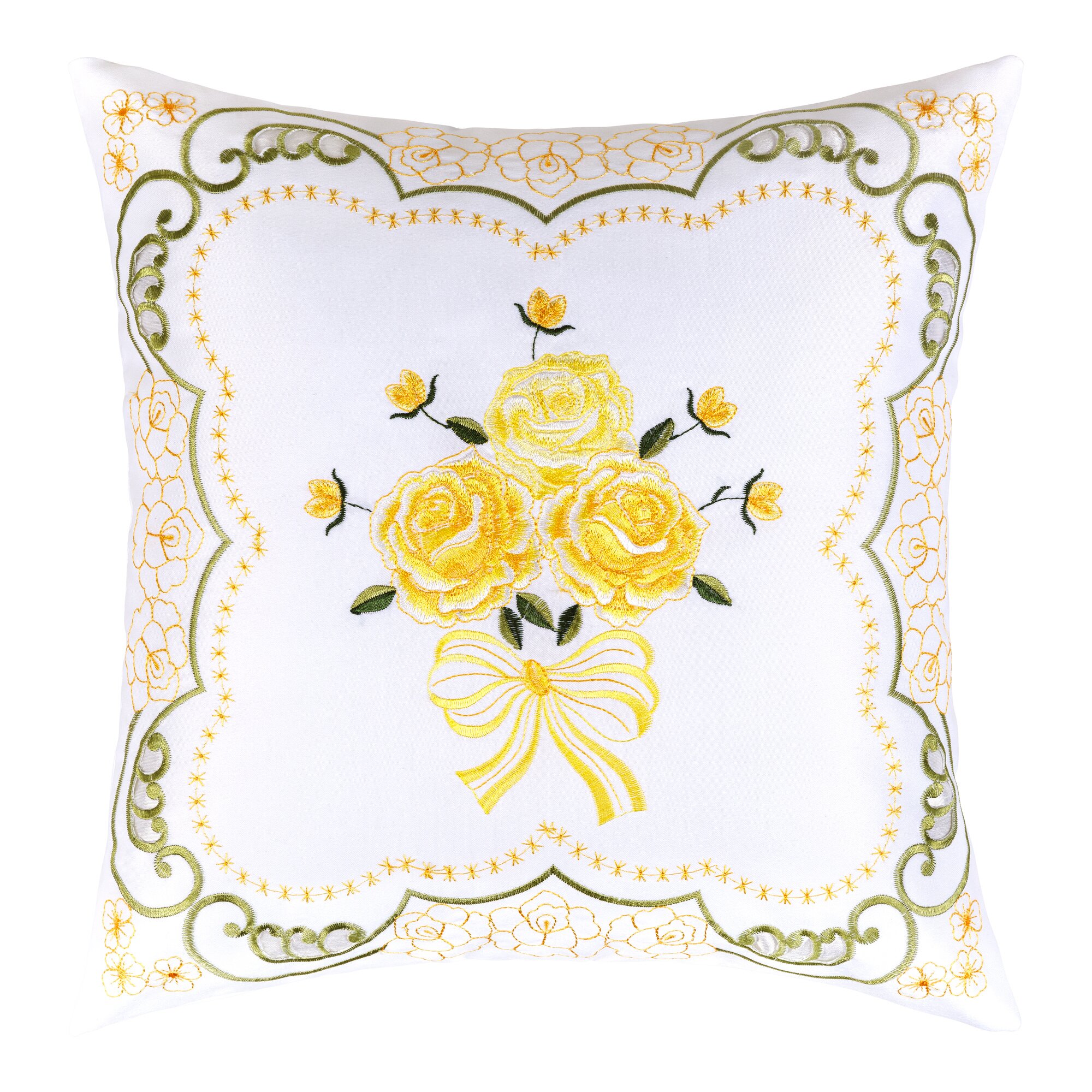 Kissenhülle „Rose“, 40x40 cm