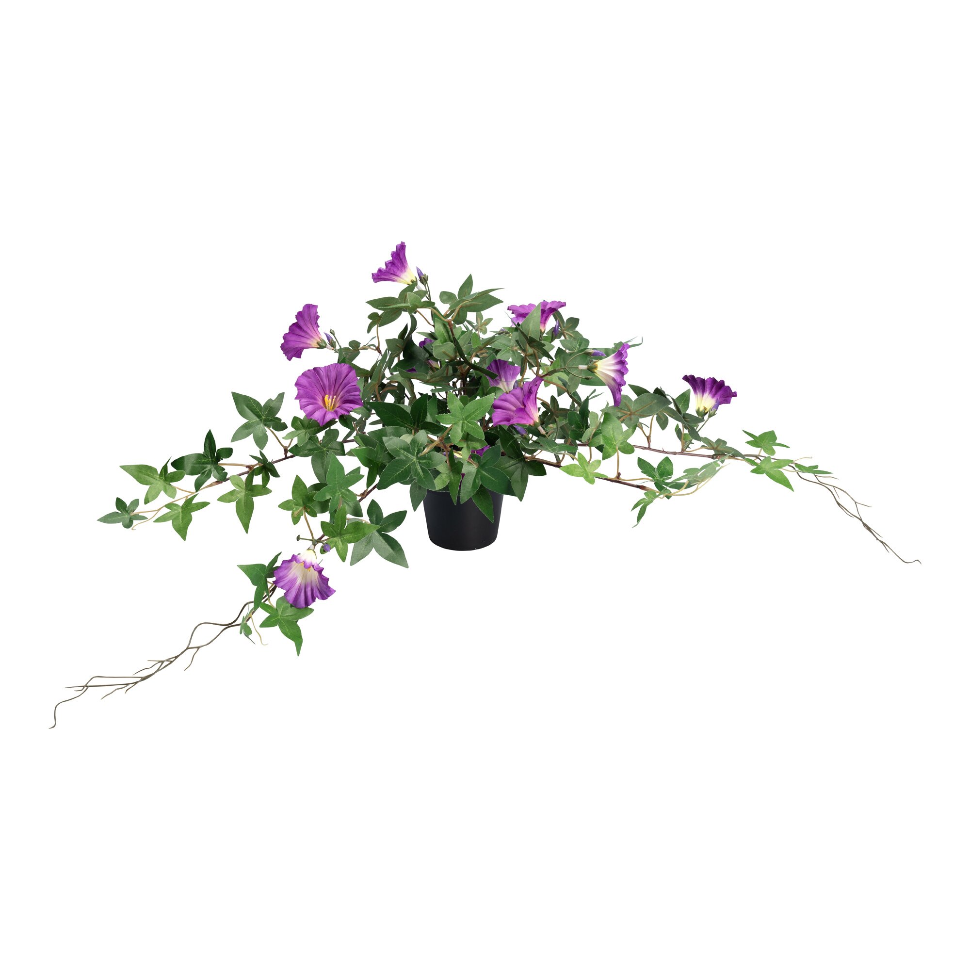 Kunstblume "Winde", violett