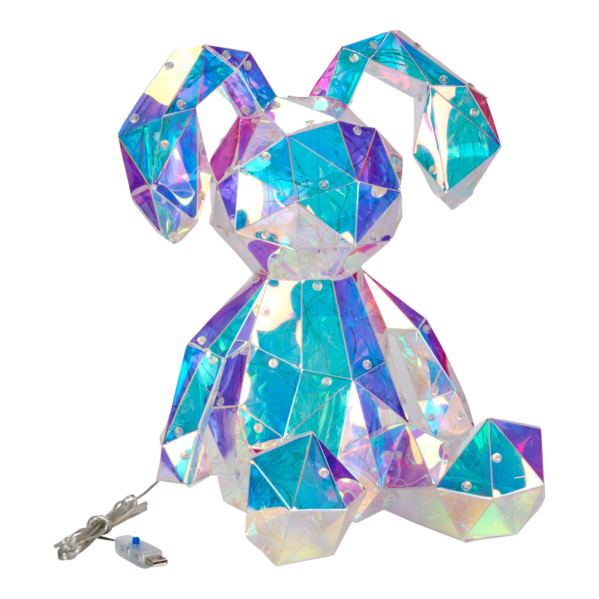 LED-Leucht-Hase „Prisma“