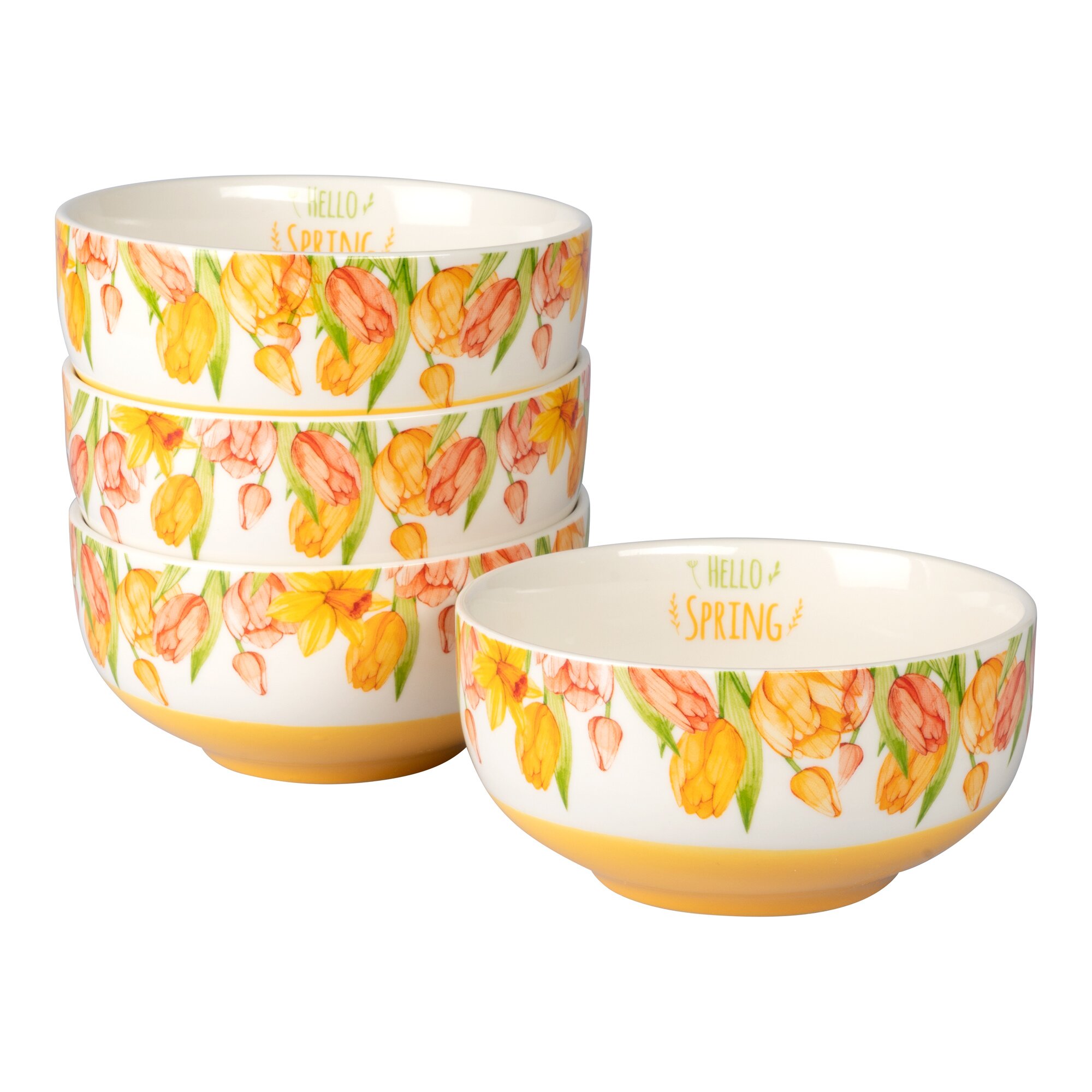 Schalen „Tulpen“, 4 Stück