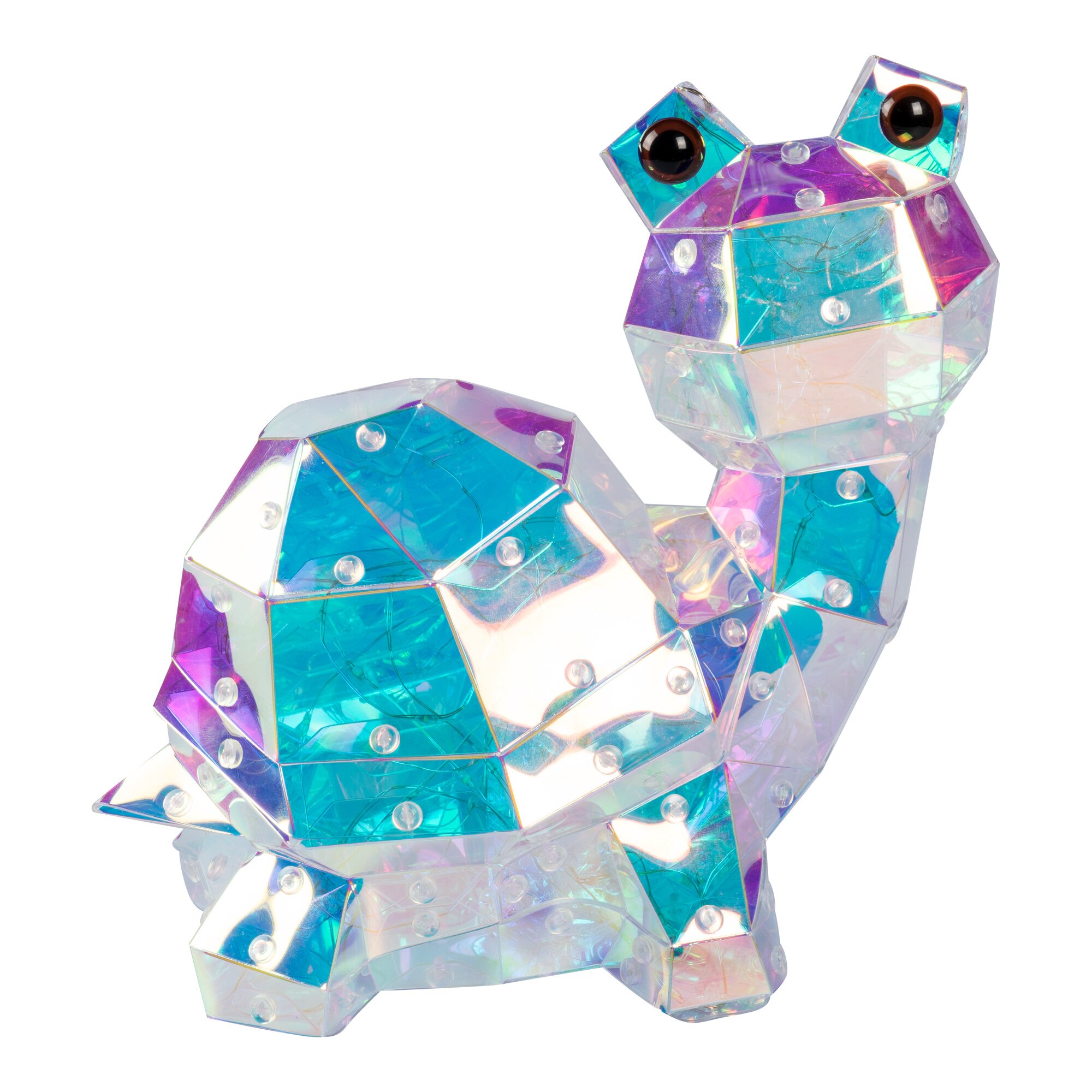 LED-Leucht-Schildkröte „Prisma“