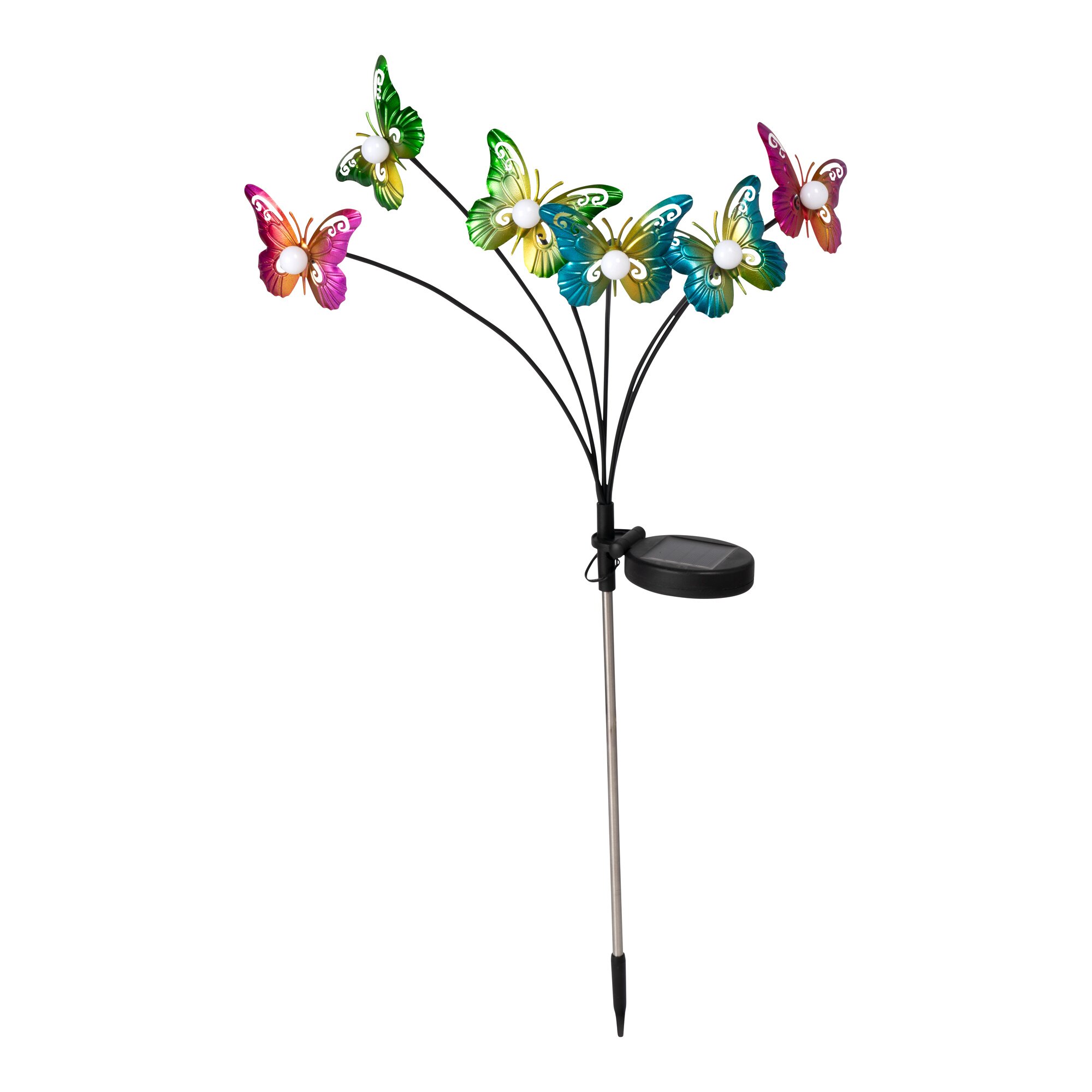 Solar-LED-Gartenstecker „Schmetterling“