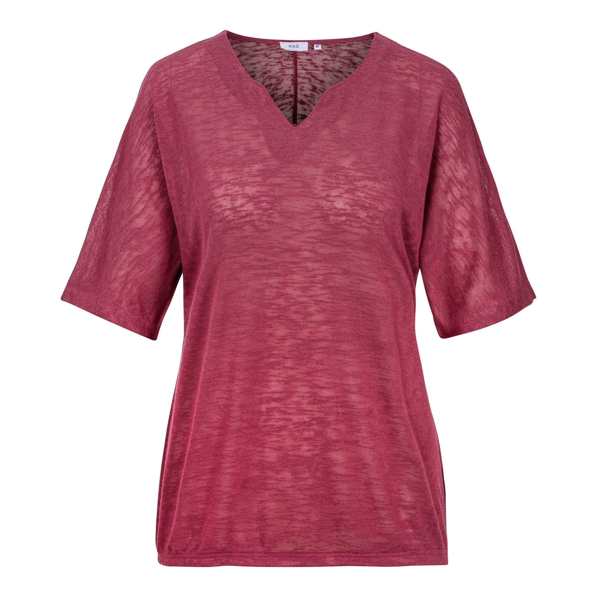 Damen-Shirt „Leinenoptik“