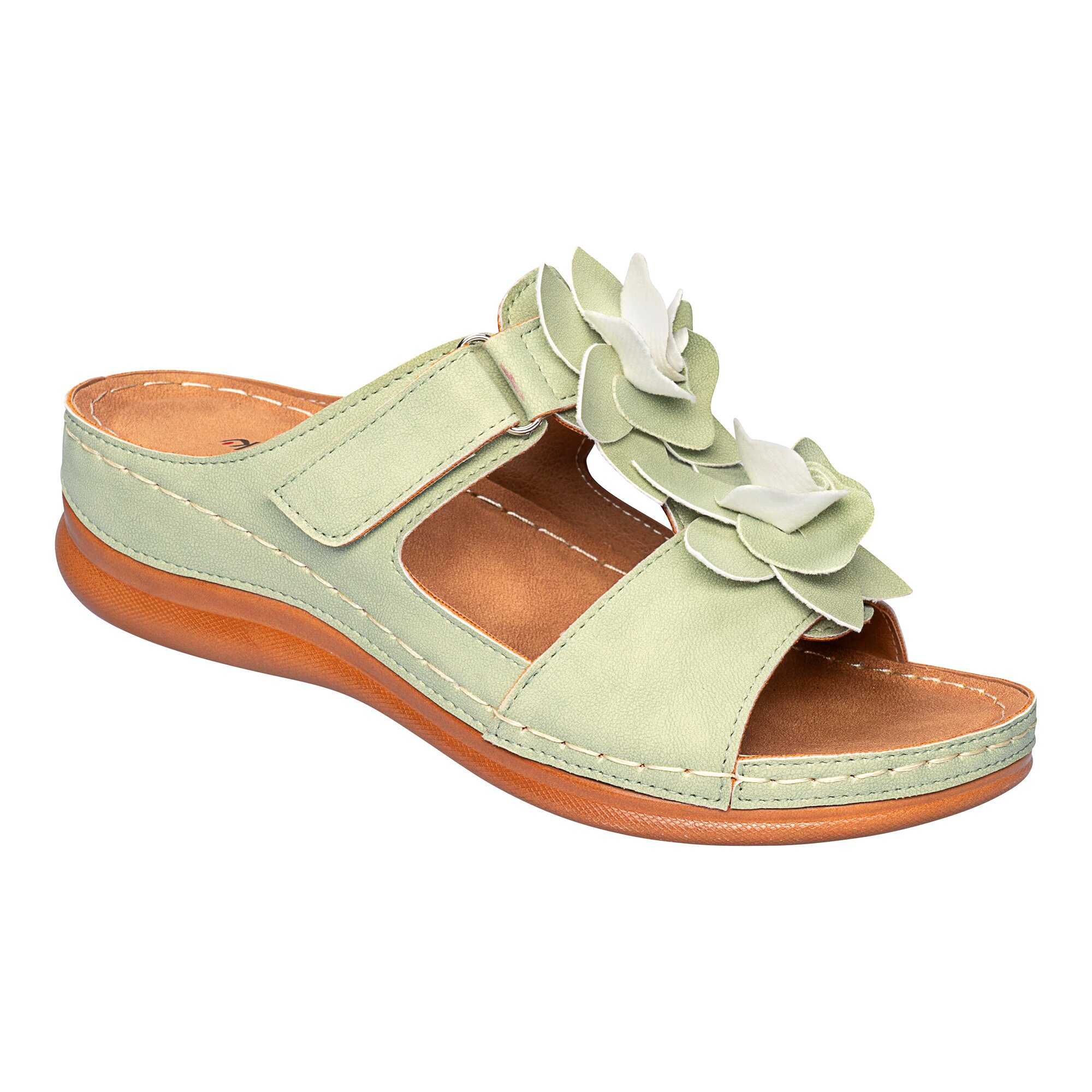 wonderwalk Bequem-Pantolette „Blume“