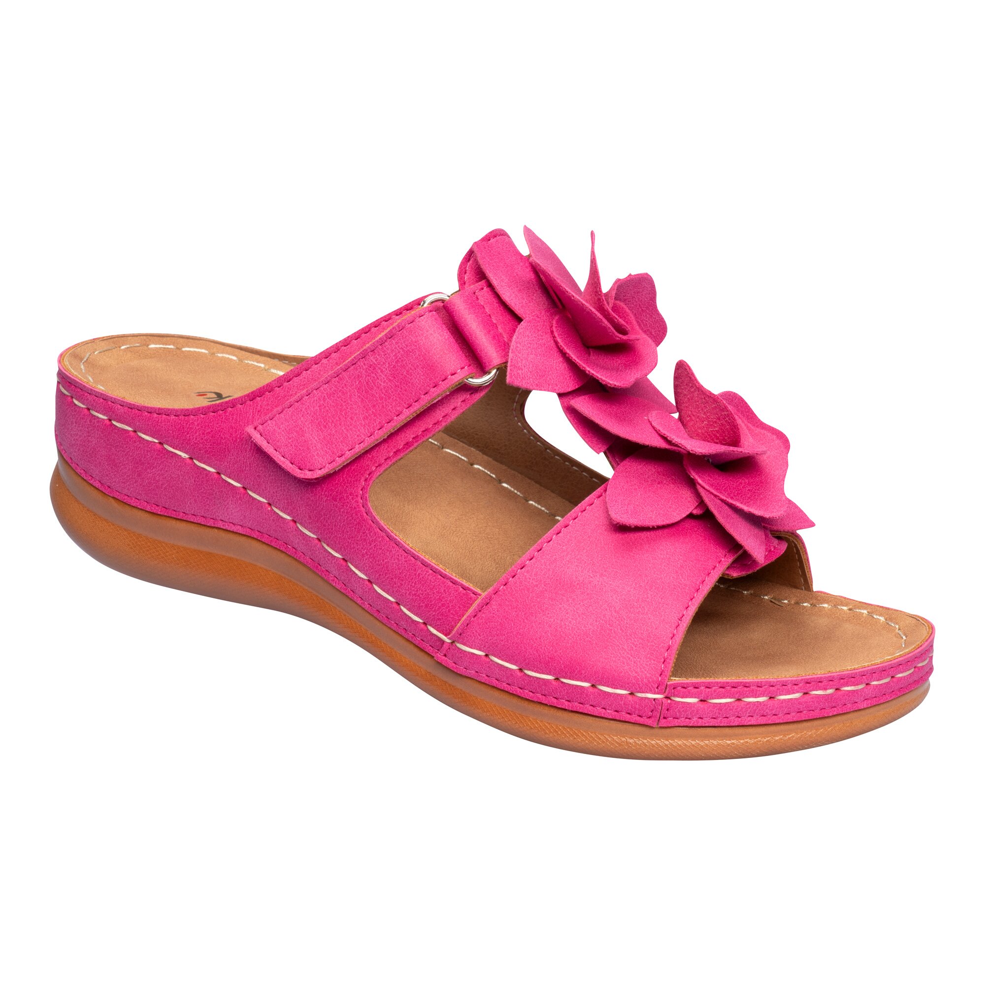 Image of wonderwalk Bequem-Pantolette „Blume“, Größe: 41