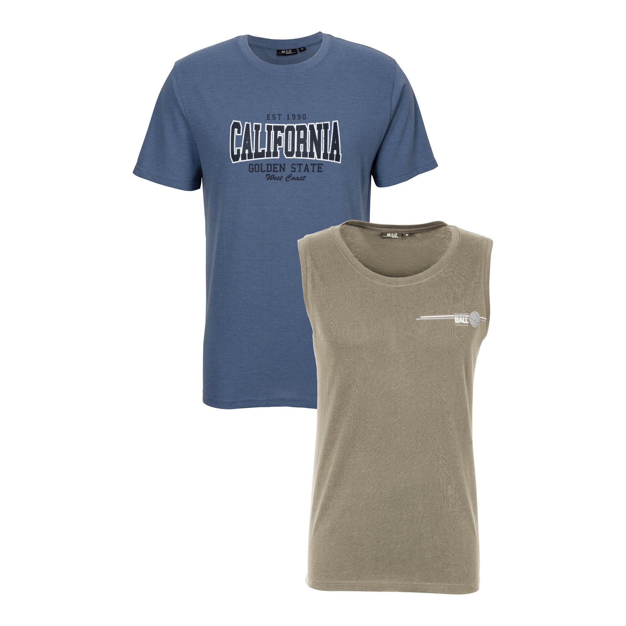 Herrenshirt-Sparpack „Ingo“, 2-teilig