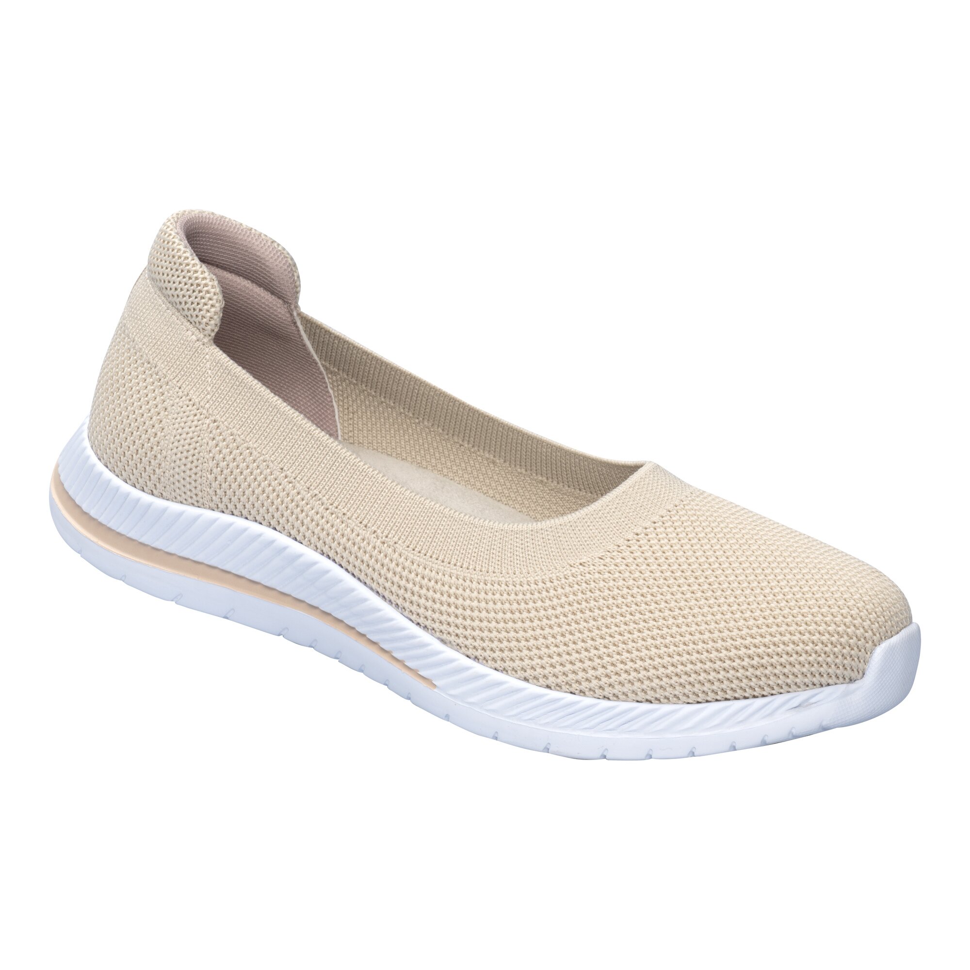 Image of wonderwalk Stretch-Ballerina „Federleicht“, Größe: 39, beige