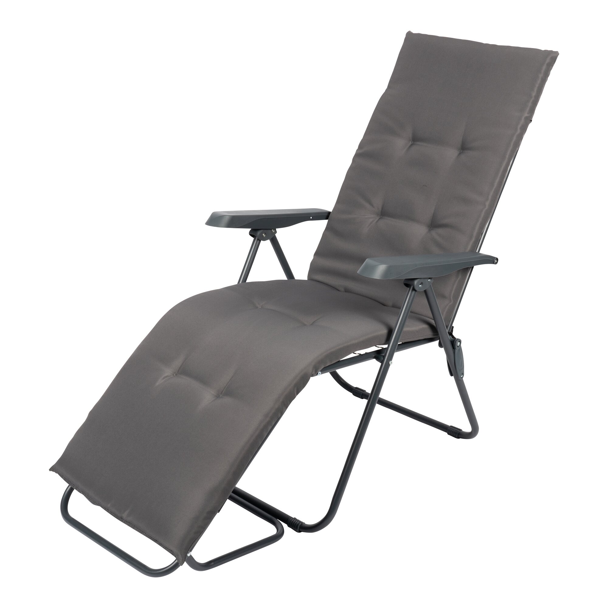 Gartenliege mit Auflage