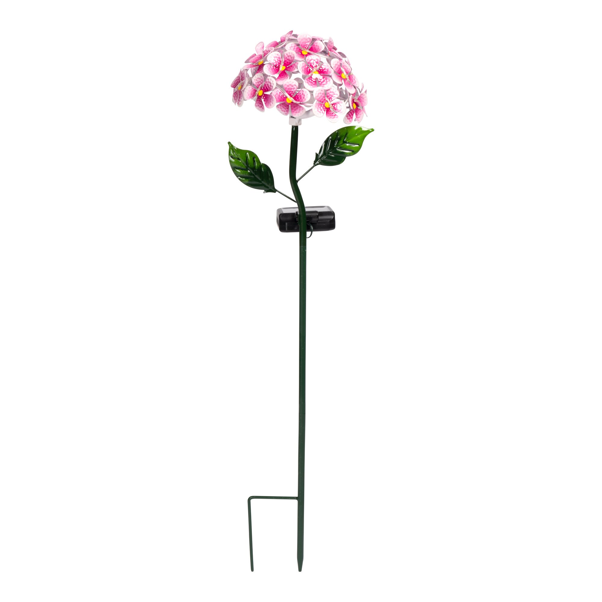 Solar-LED-Gartenstecker „Blütentraum“, 1 Stück, lila