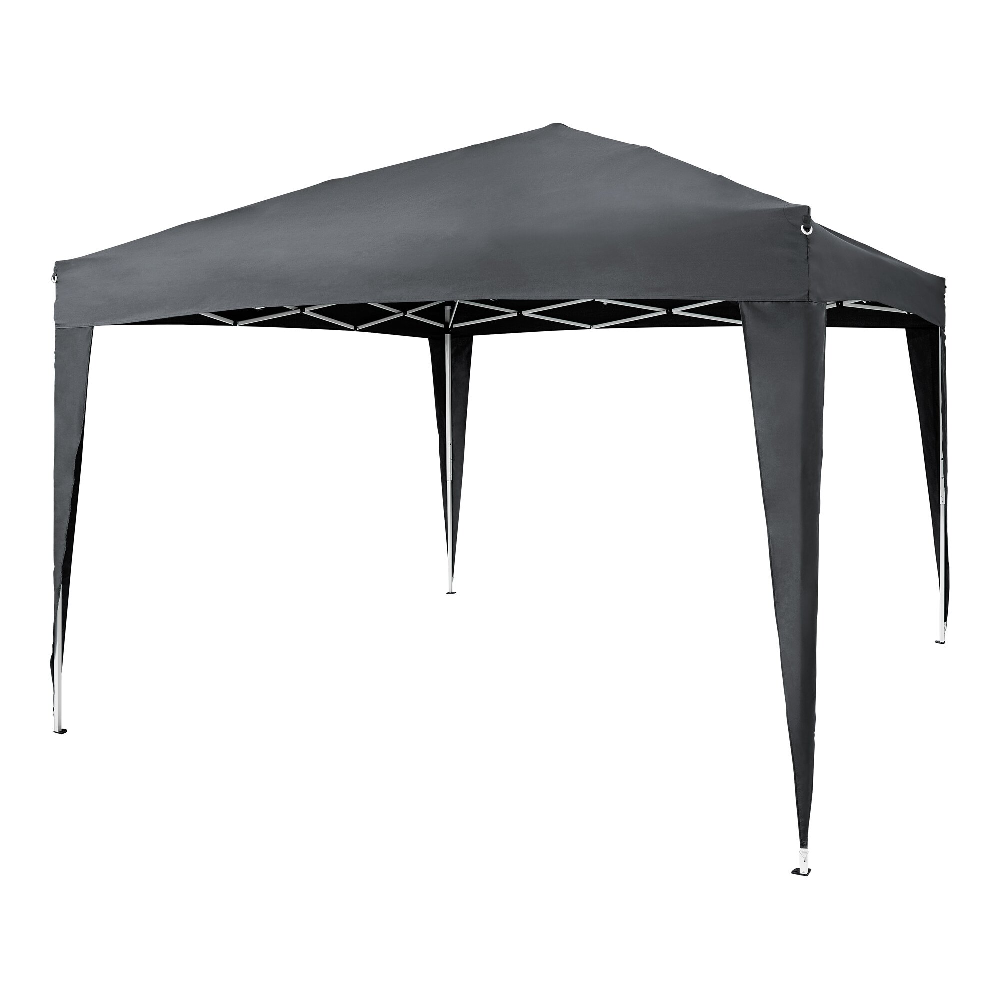 Faltpavillion, 3x3 m, grau