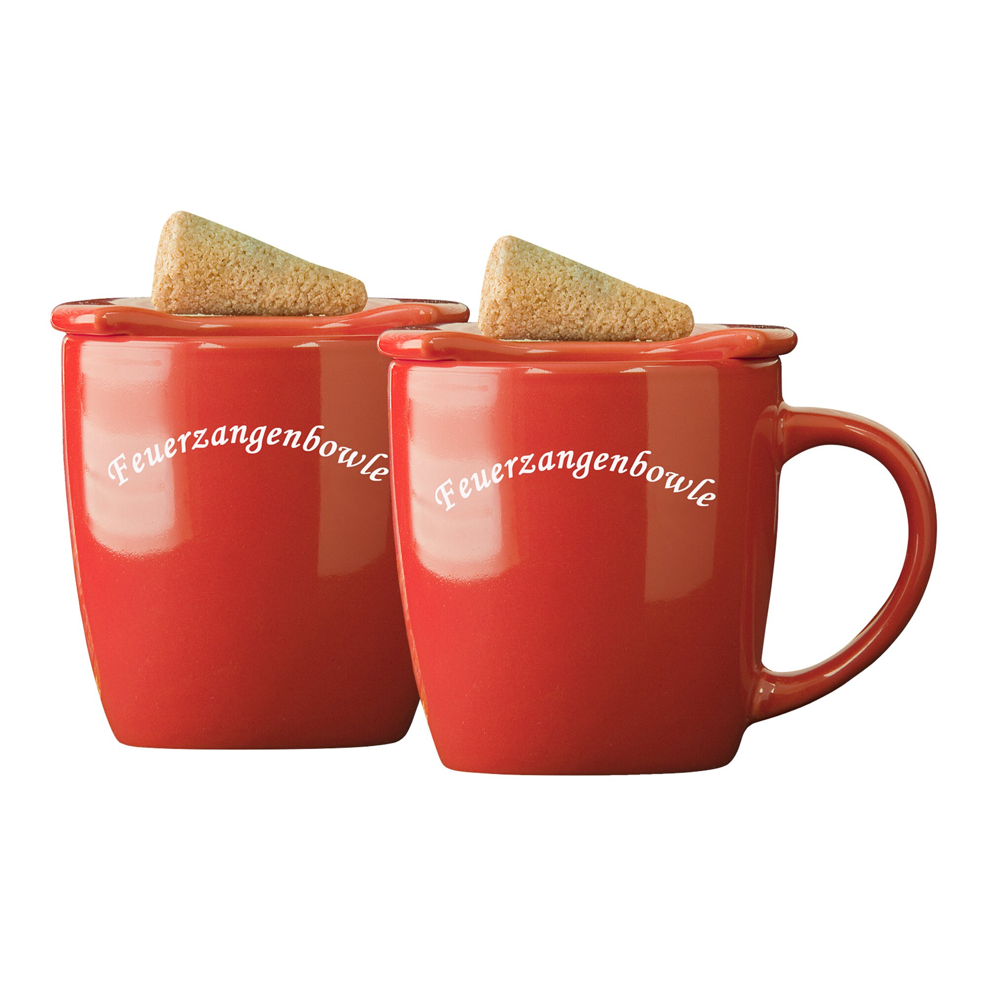 Tasses pour punch flambé, lot de 2