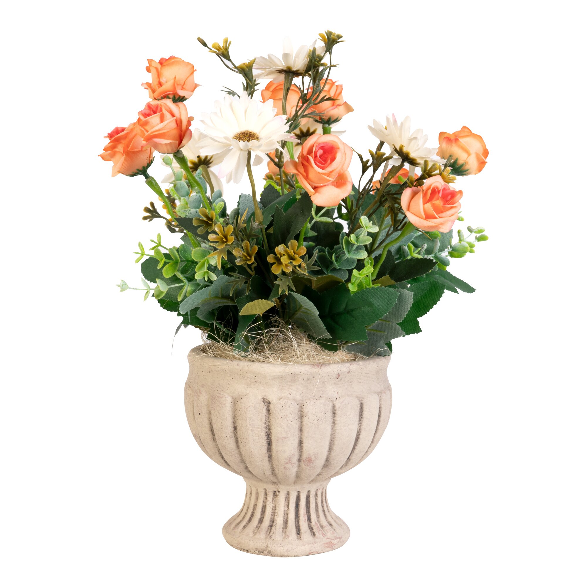 Blumengesteck im Pokal