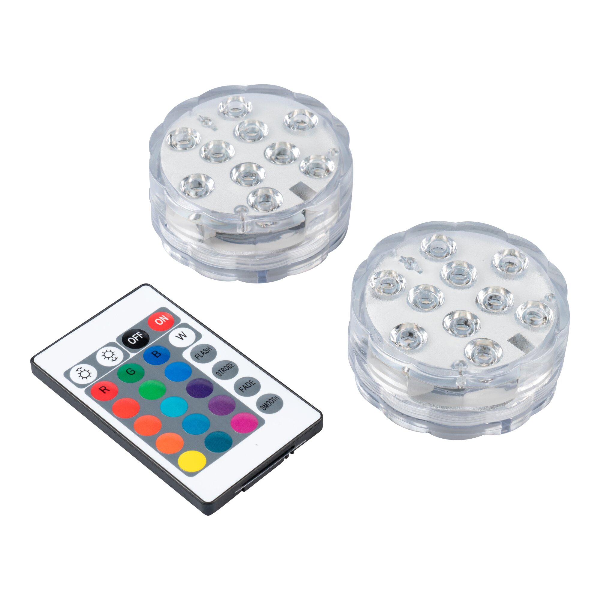 LED-Licht, wasserdicht, 2 Stück