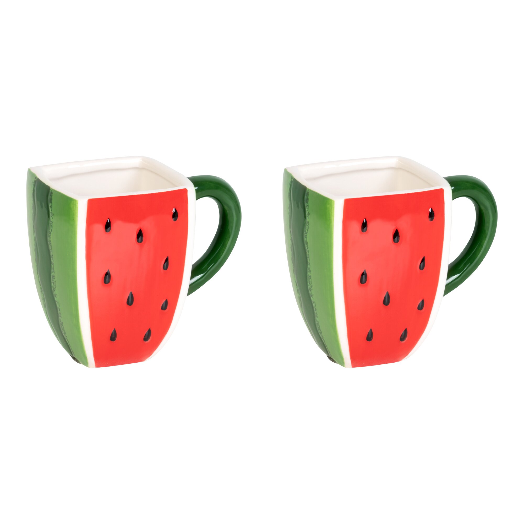 Image of Tassen-Set „Melone“, 2 Stück je 450 ml
