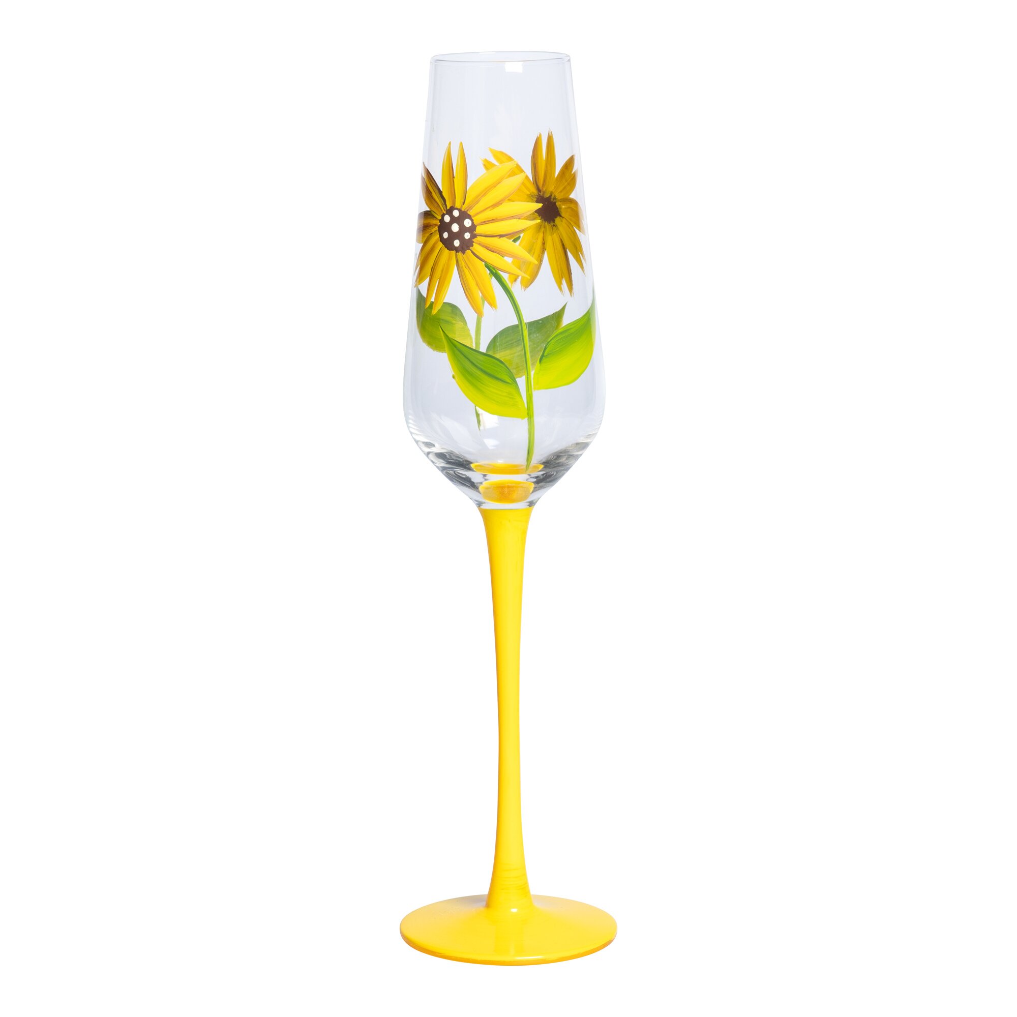 Image of Sektglas „Sonnenblume", 200 ml