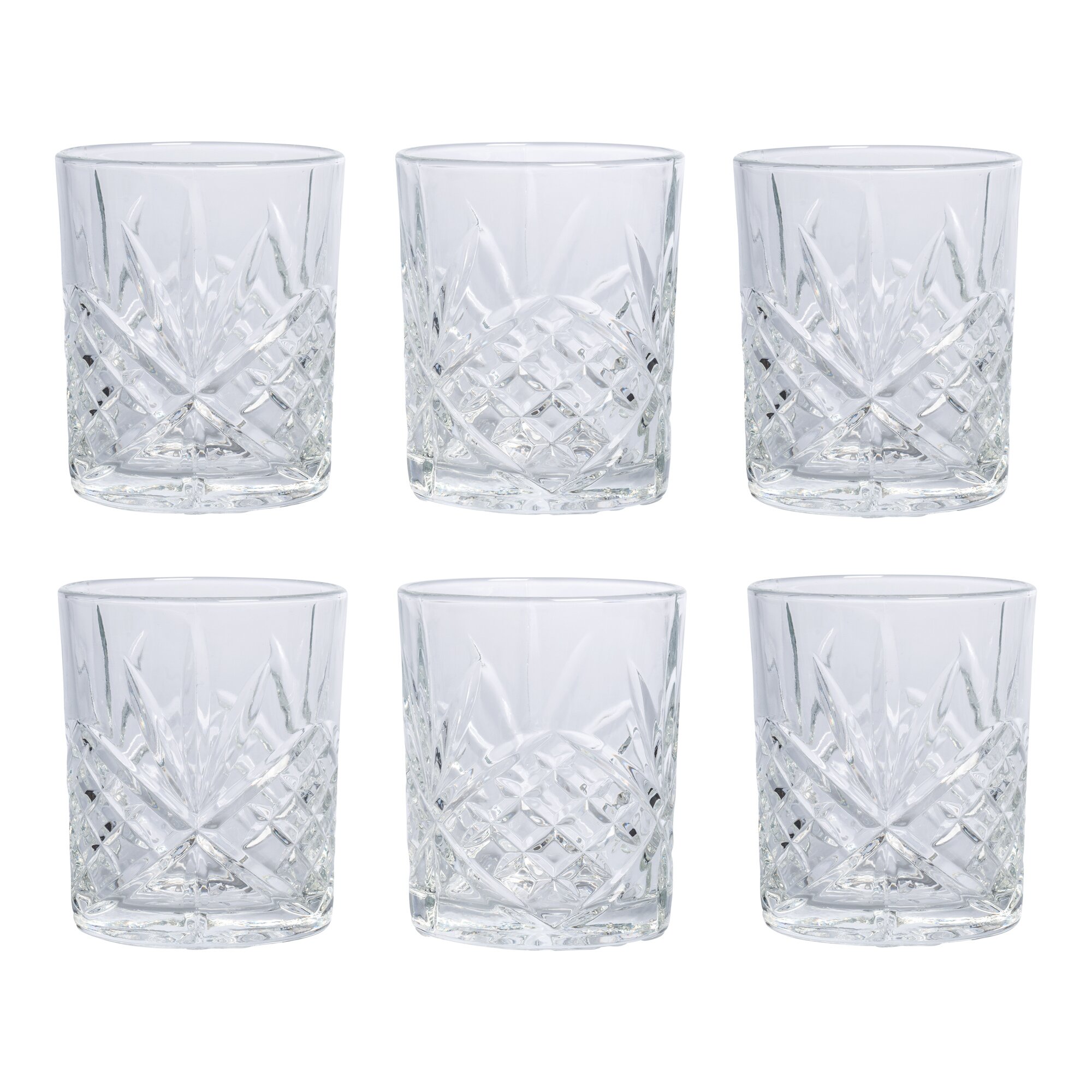 Gläser-Set „Kristall“, 6 Stück je 320 ml