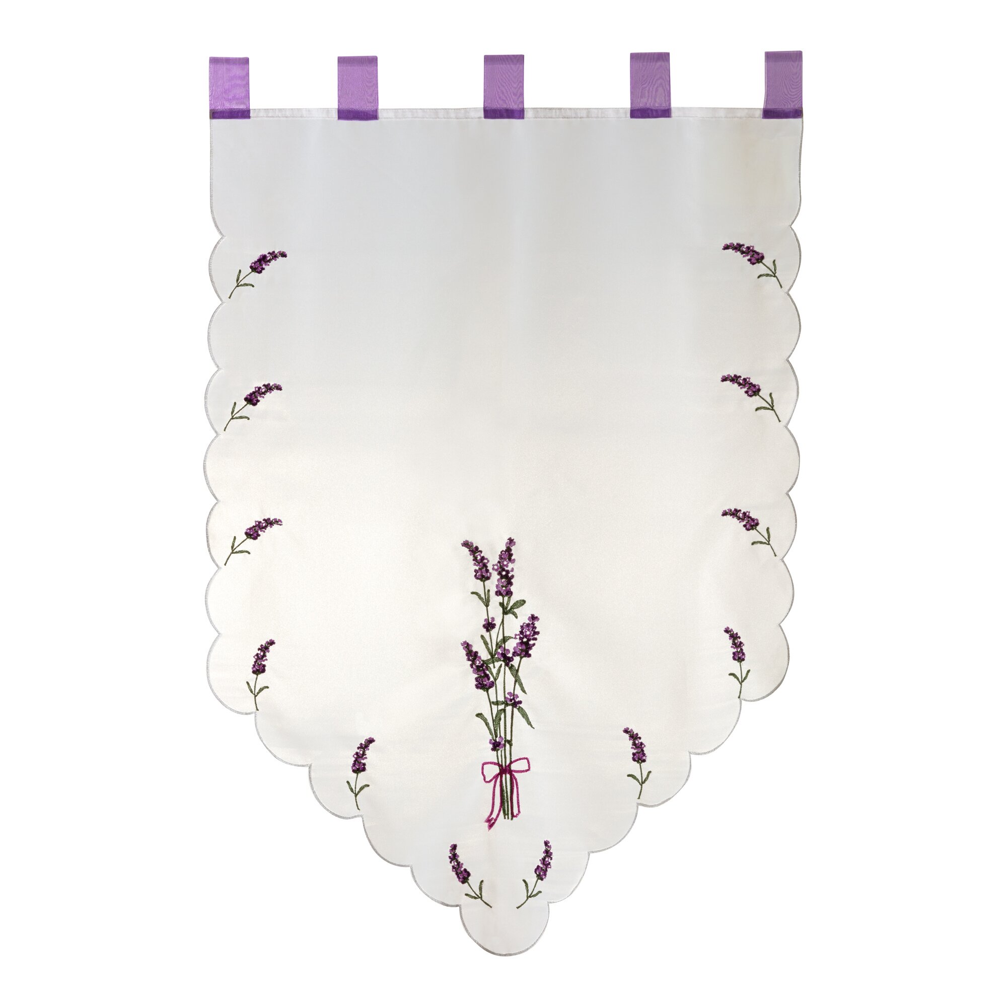 Scheibengardine „Lavendel“