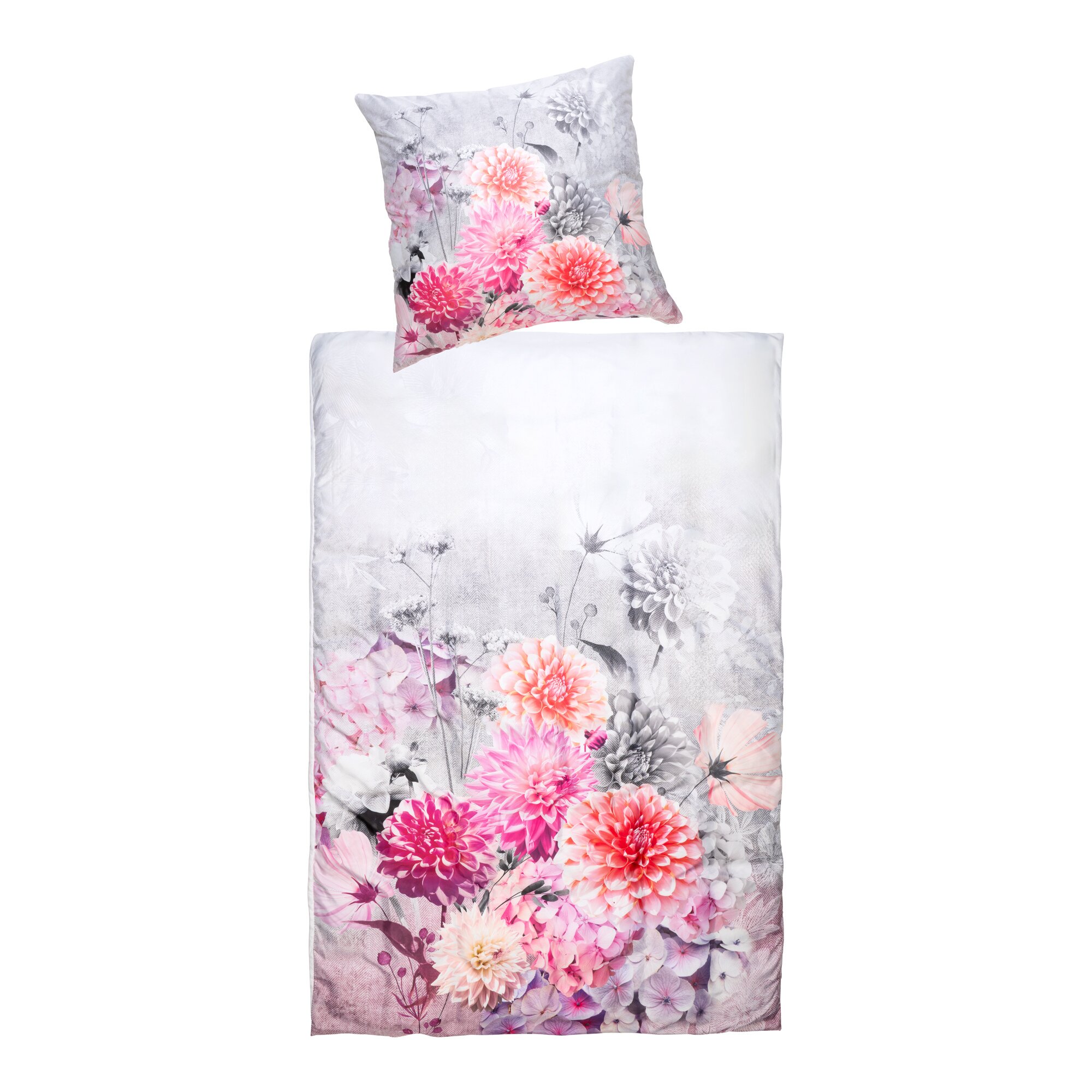 Bettwäsche "Floraler Traum", 2-teilig, 135x200 cm