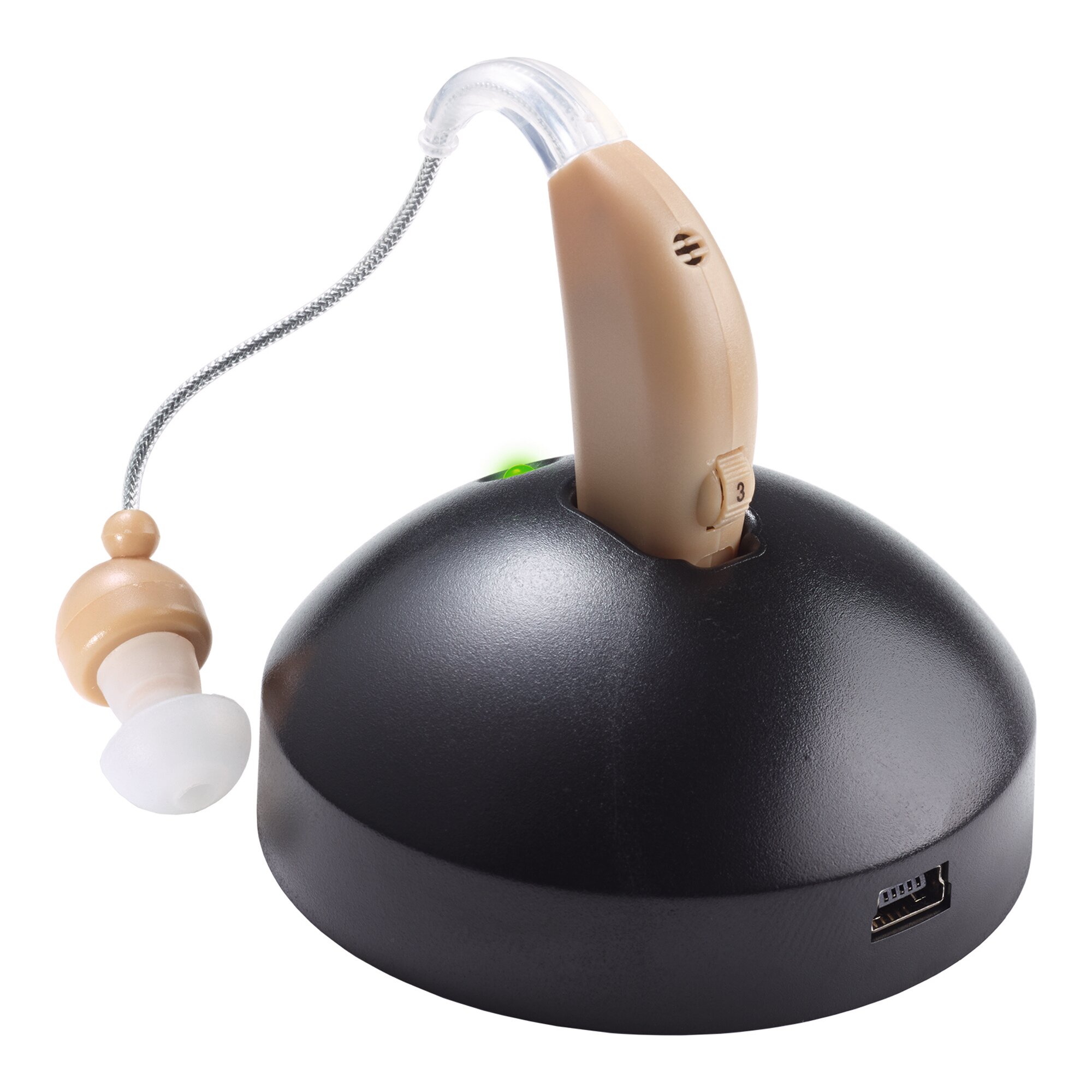 MSA 30x Hörverstärker schwarz beige