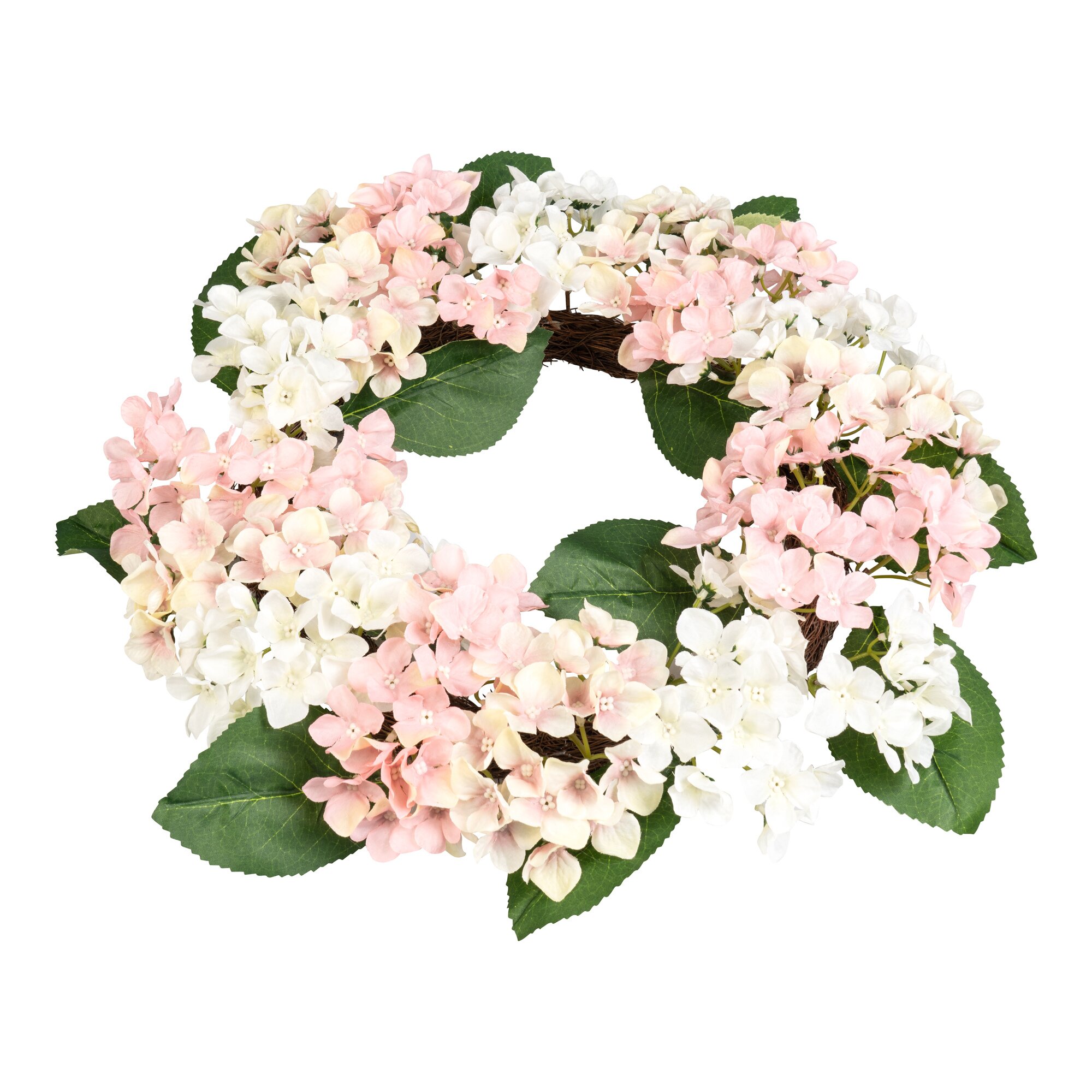 Deko-Kunstblumenkranz „Hortensien“