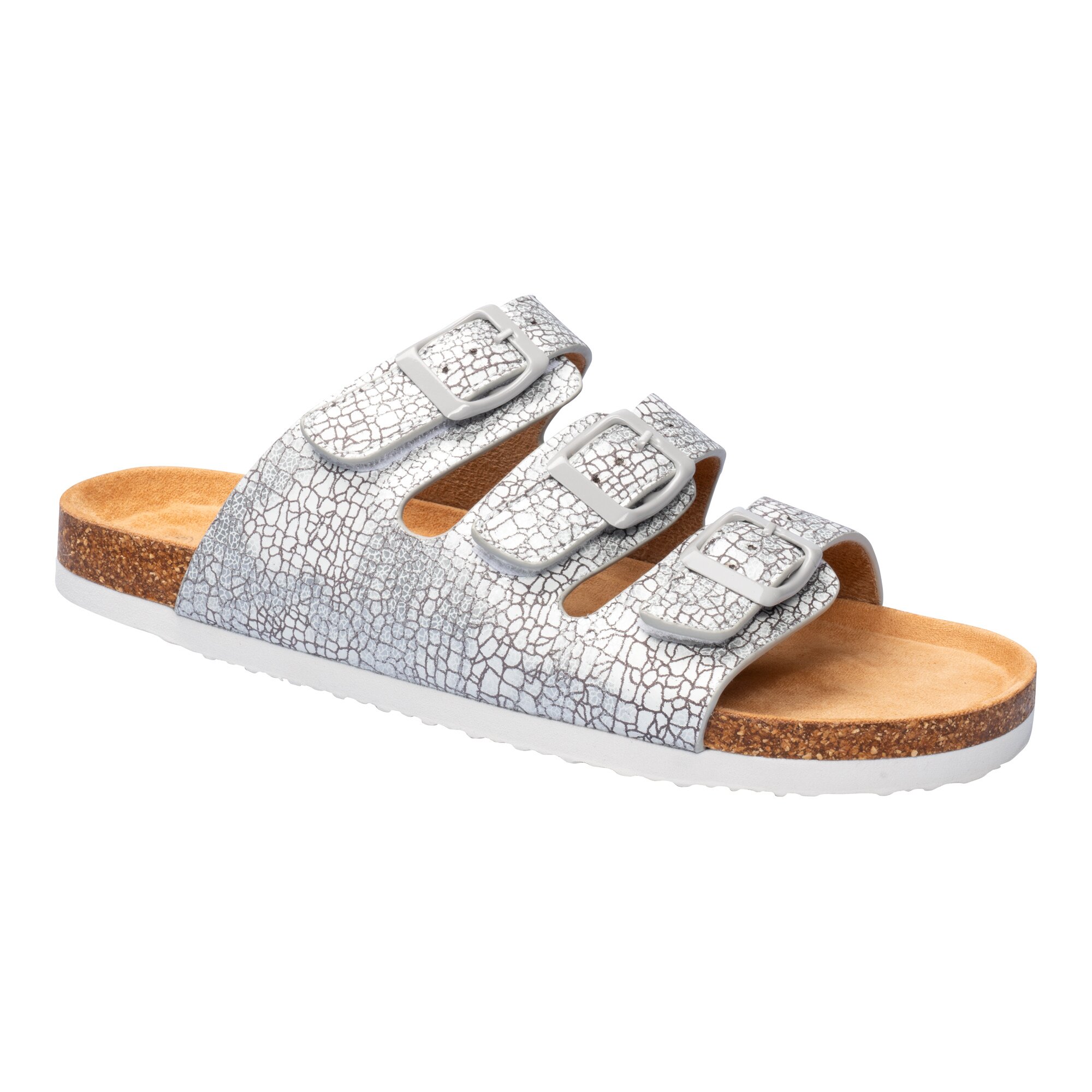 wonderwalk Bequem-Klettpantolette „Birgit“